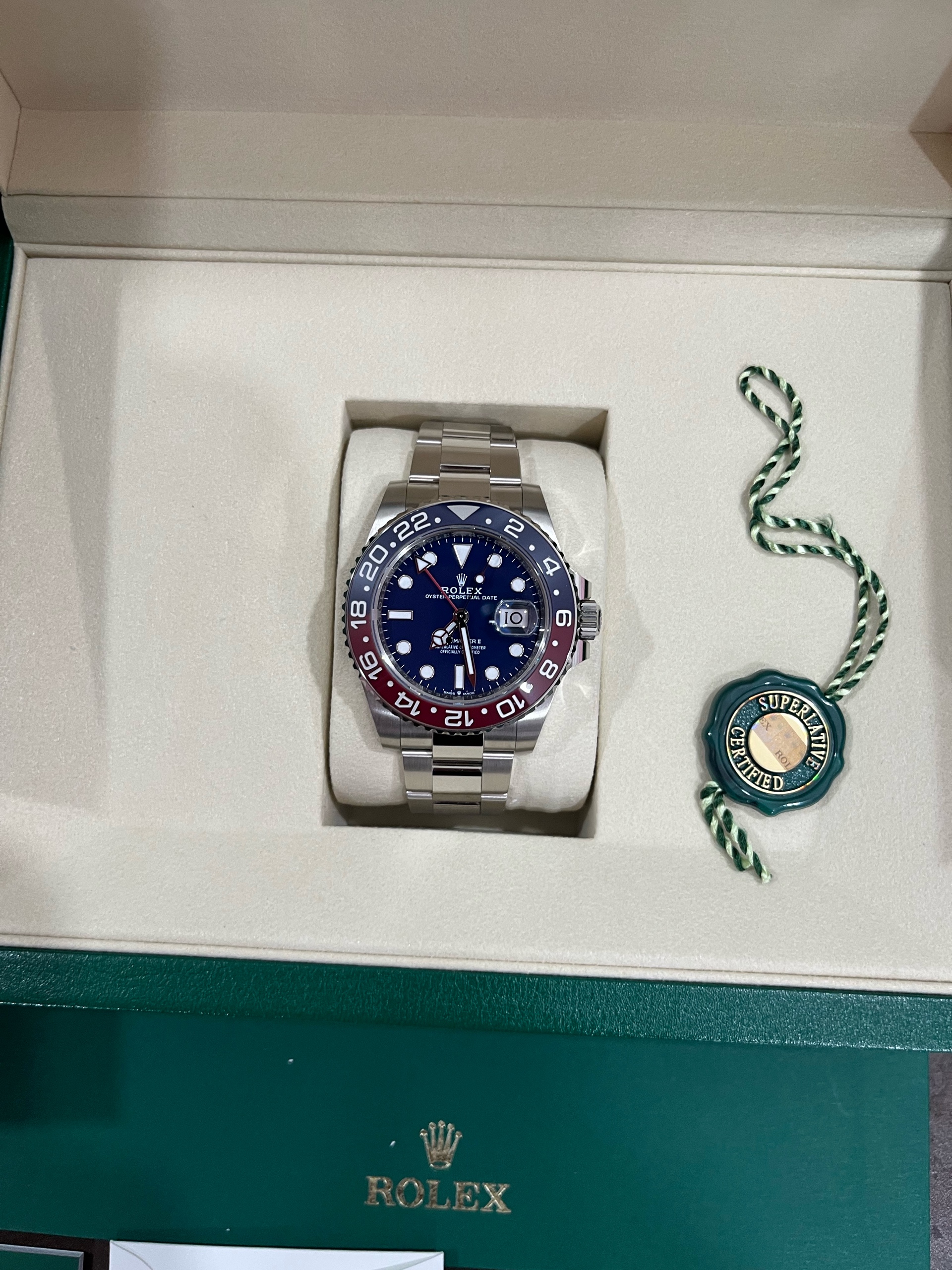 롤렉스 지엠티 마스터 2 126719BLRO 중고 2026년식 판매자 등록 이미지 4