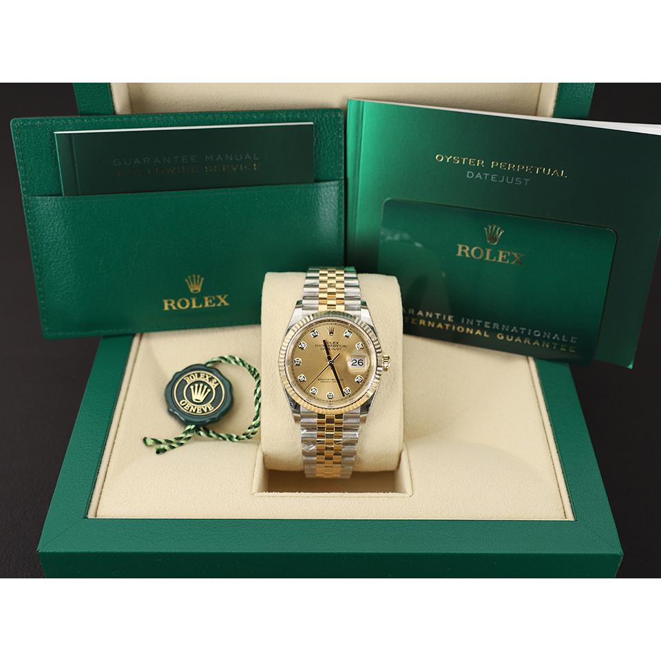 Rolex Datejust 36 126233 未使用99 2024年式 판매자 등록 이미지 5