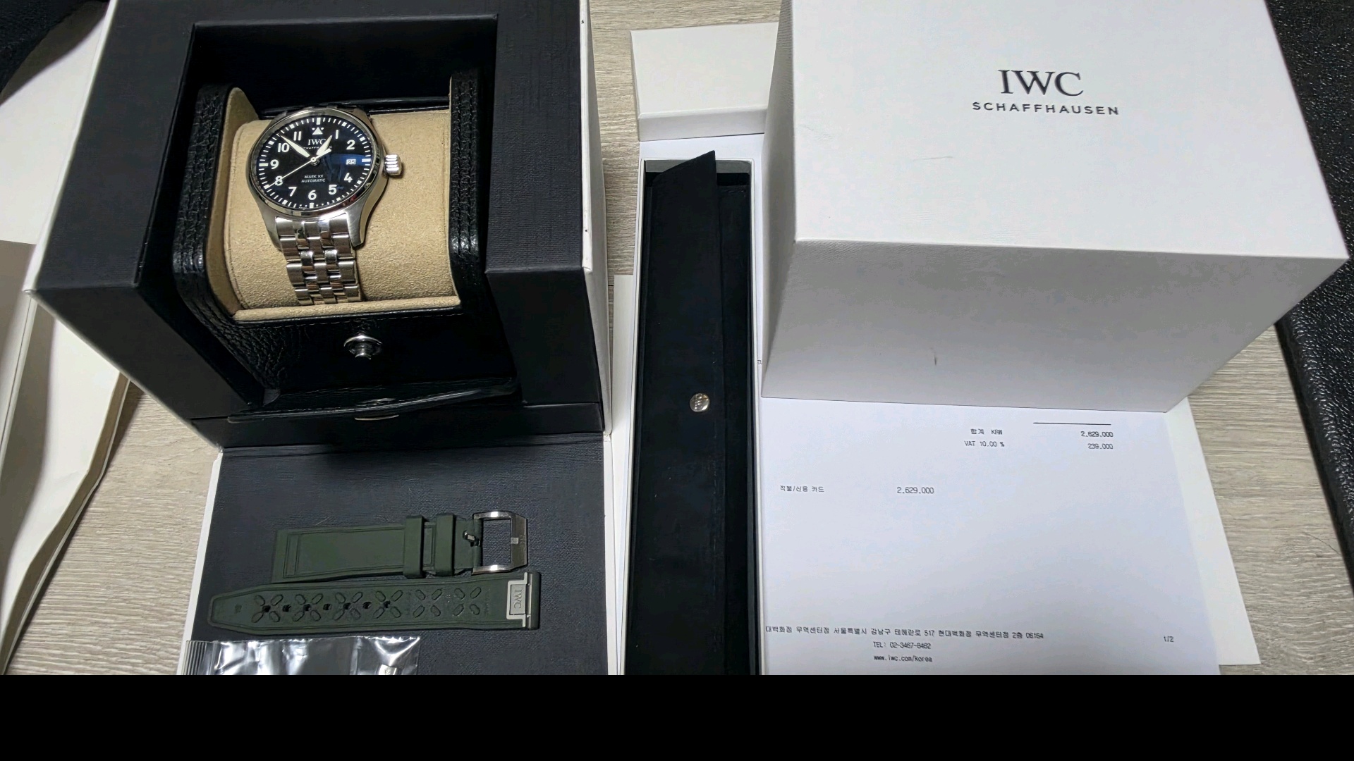 IWC 파일럿 워치 마크 XX IW328201 중고 2022년식 판매자 등록 이미지 4