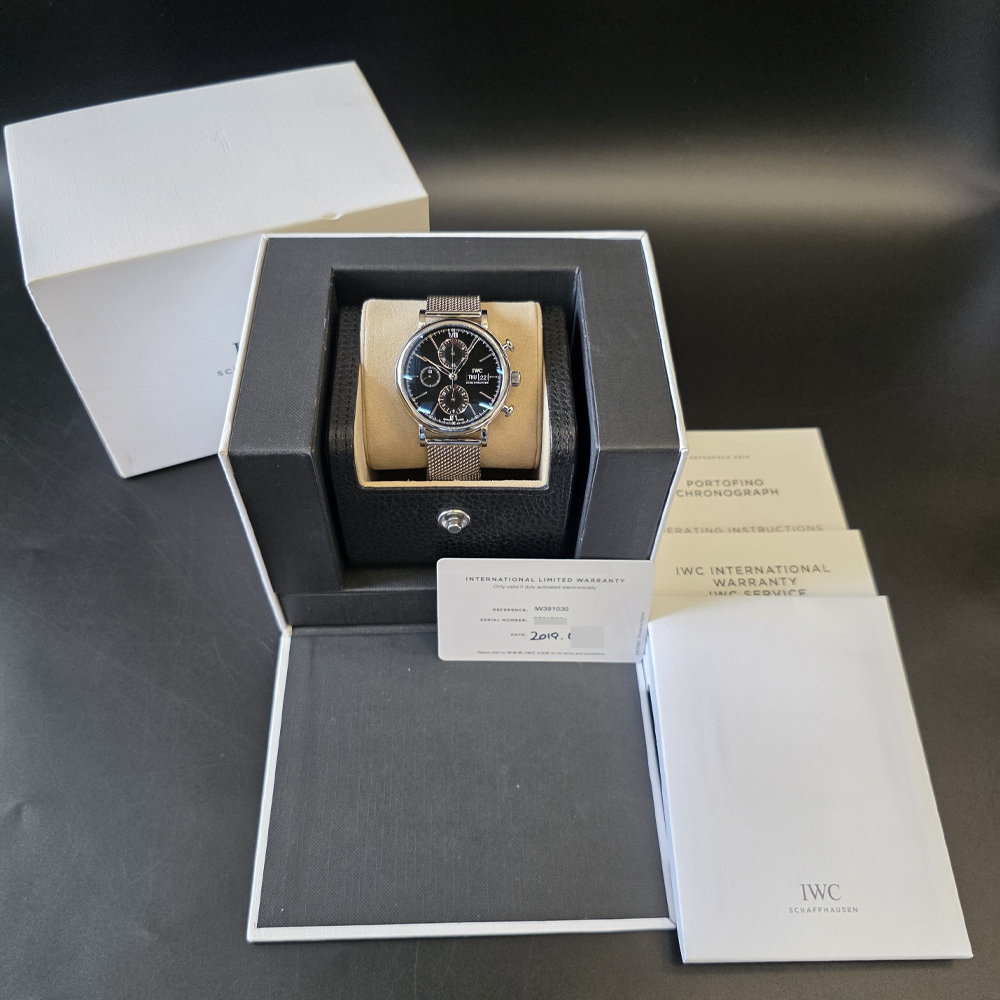 IWC 포르토피노 크로노그래프 IW391030 중고 2019년식 판매자 등록 이미지 10
