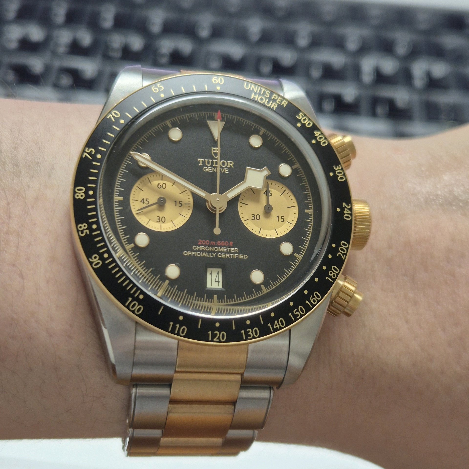 튜더 블랙 베이 크로노 M79363N-0001 중고 2020년식