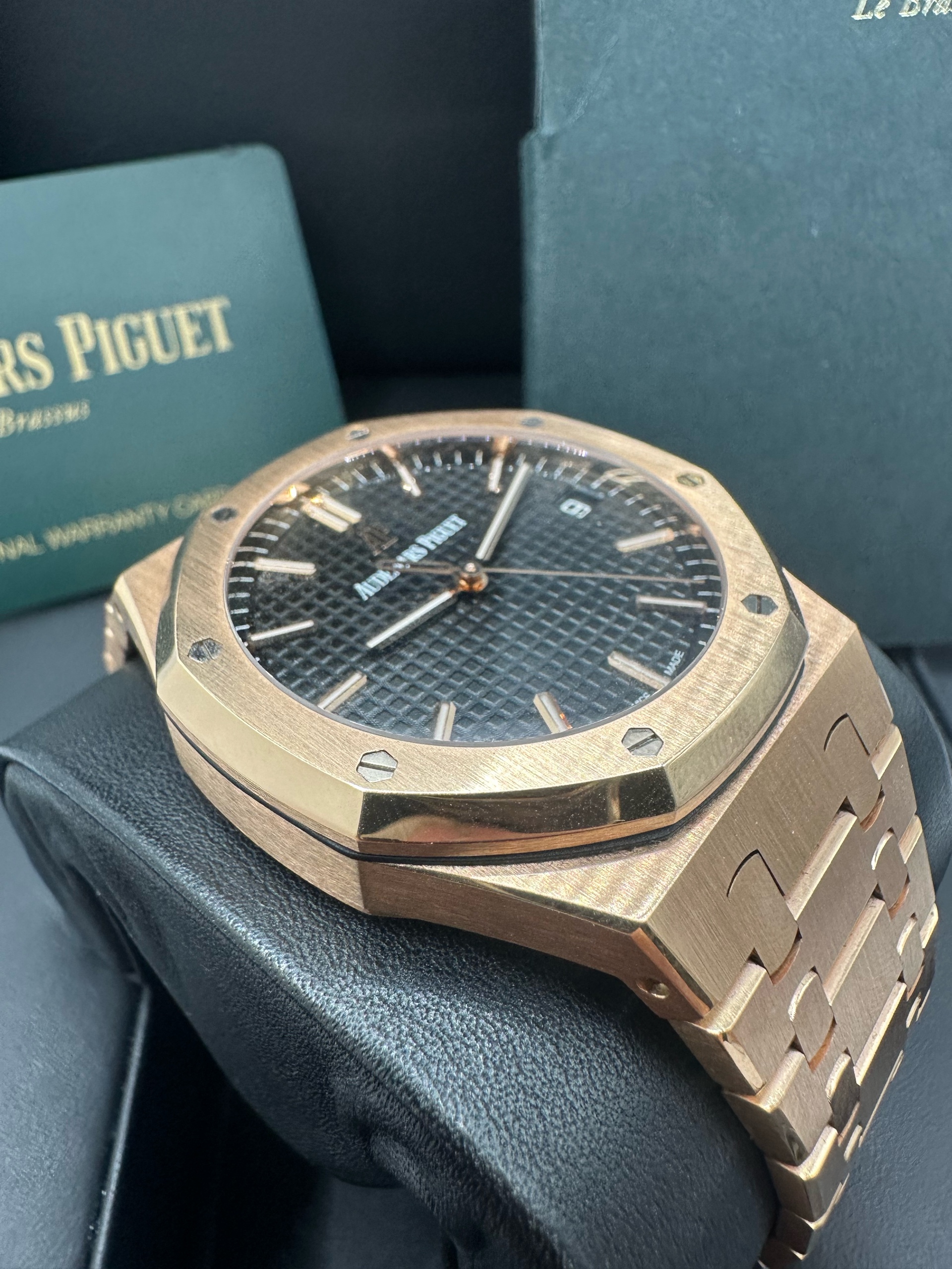 오데마 피게 로열 오크 15500OR.OO.1220OR.01 중고 2019년식 판매자 등록 이미지 5