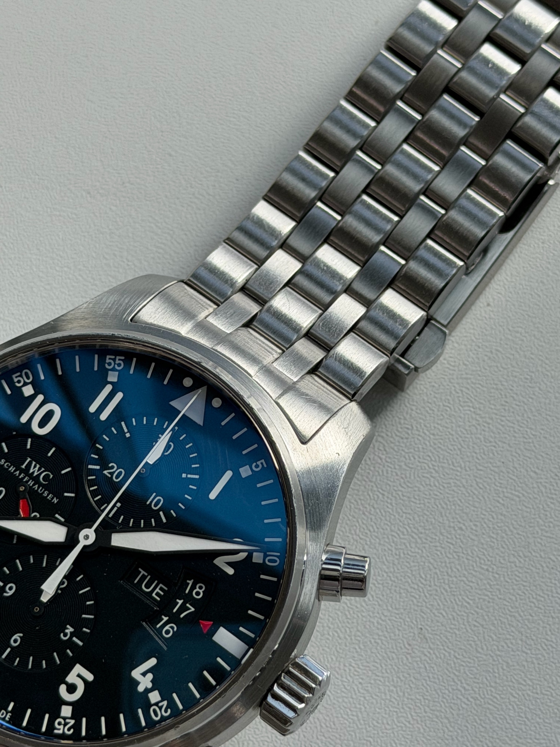 IWC 파일럿 워치 크로노그래프 IW377704 중고 2015년식 판매자 등록 이미지 4
