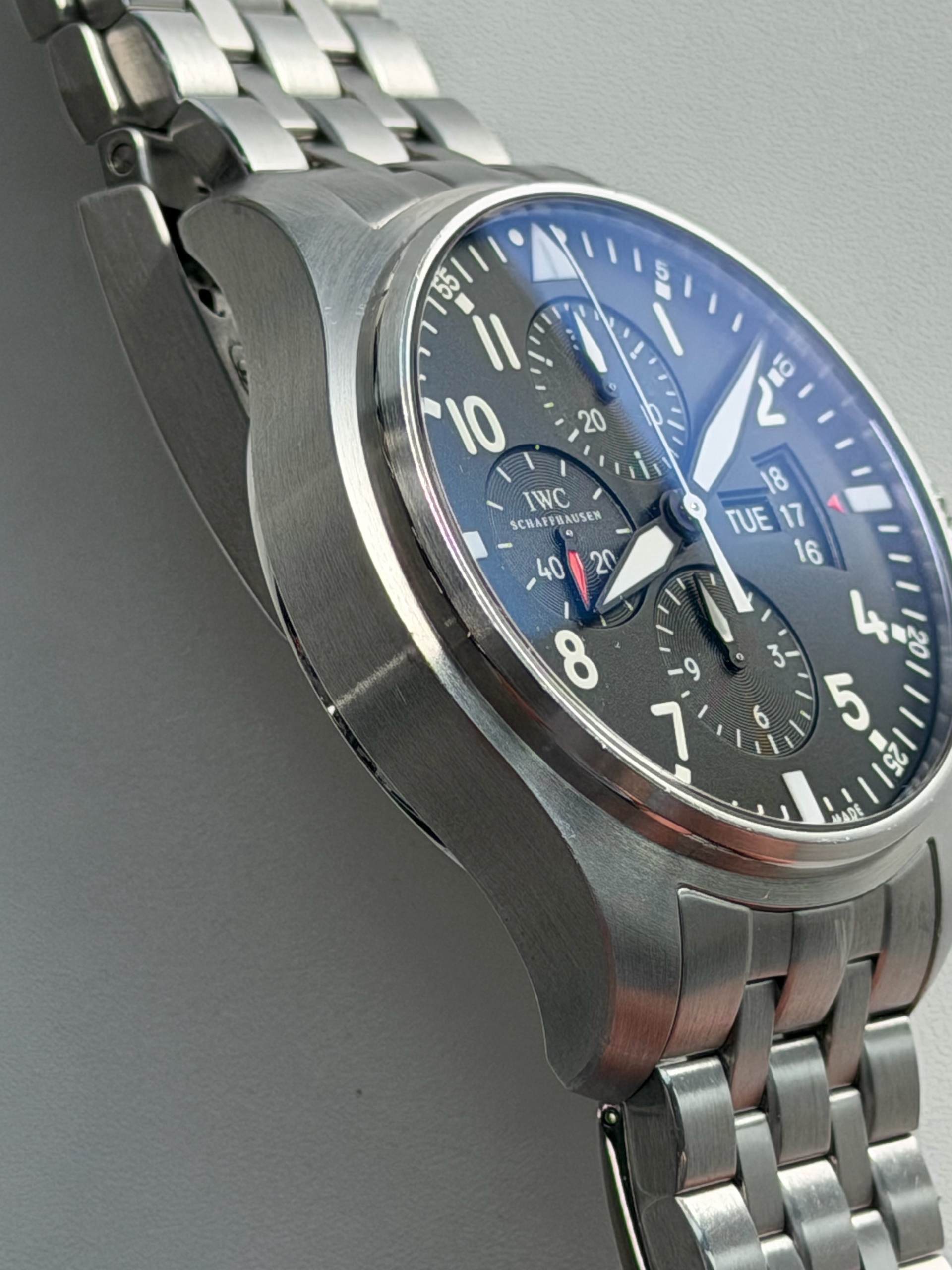 IWC 파일럿 워치 크로노그래프 IW377704 중고 2015년식 판매자 등록 이미지 5