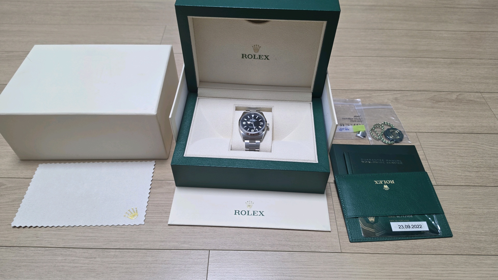 Rolex Explorer 36 124270 Used 2022