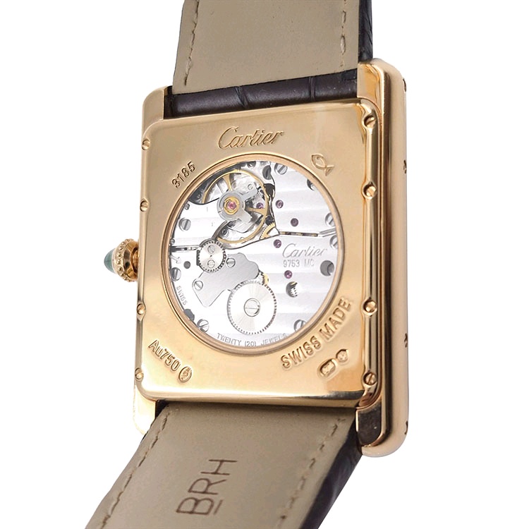 Cartier Tank Louis XL Calendar aperture and power reserve W1560003 Used 2012 판매자 등록 이미지 5