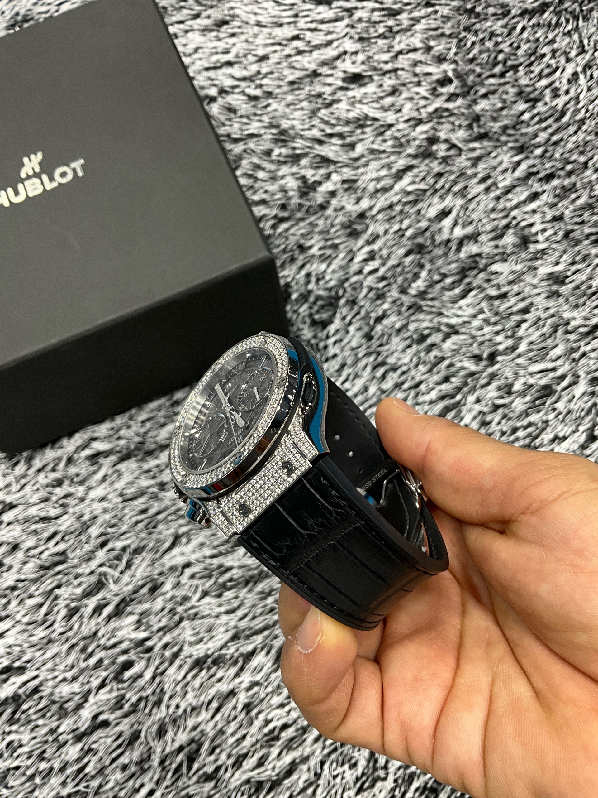 위블로 에어로 퓨전 티타늄 파베 525.NX.0170.LR.1704 중고 2022년식 판매자 등록 이미지 8