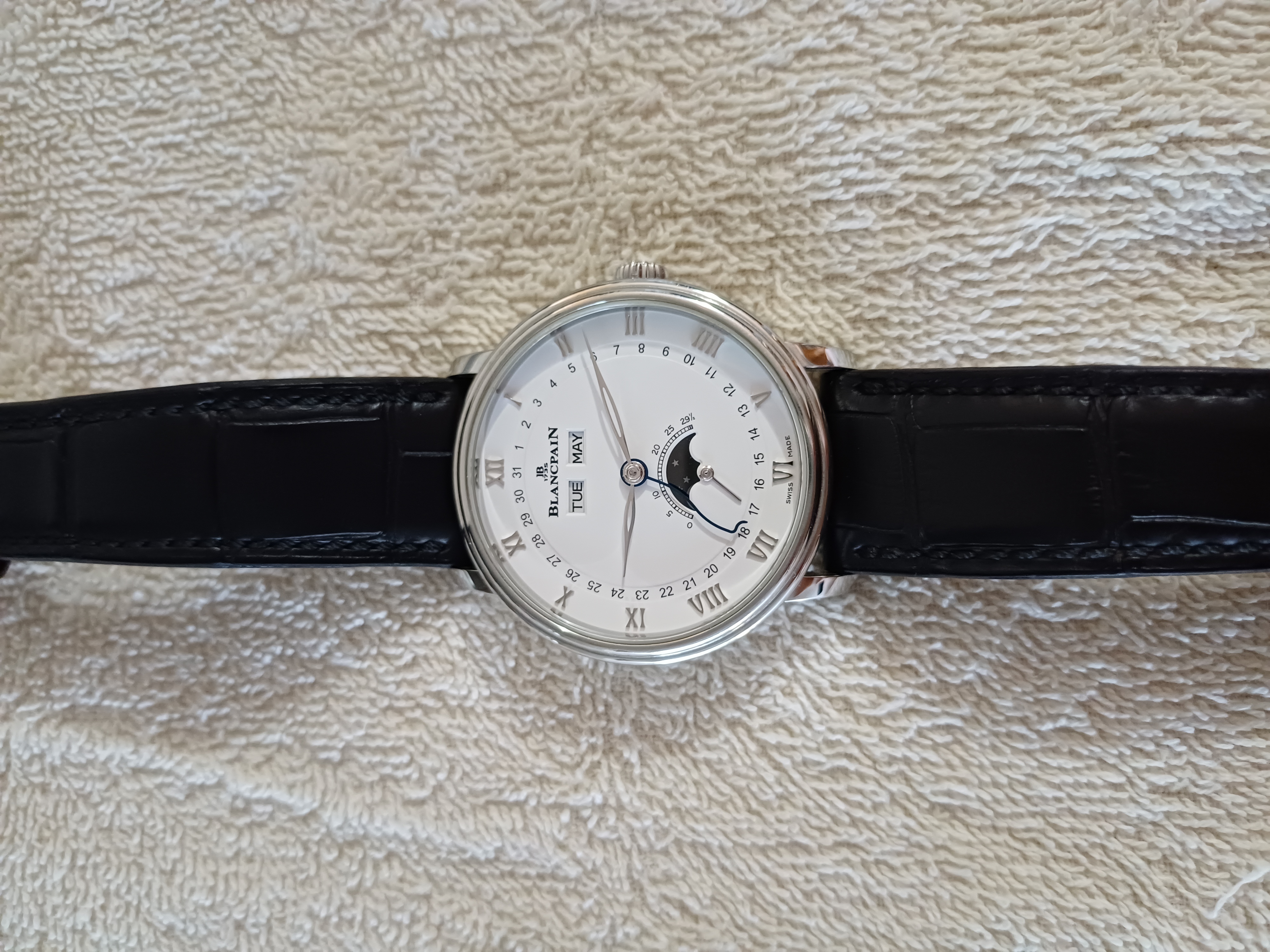 Blancpain Villeret Quantième Complet 6264-1127-55B 中古 2022年式 판매자 등록 이미지 7