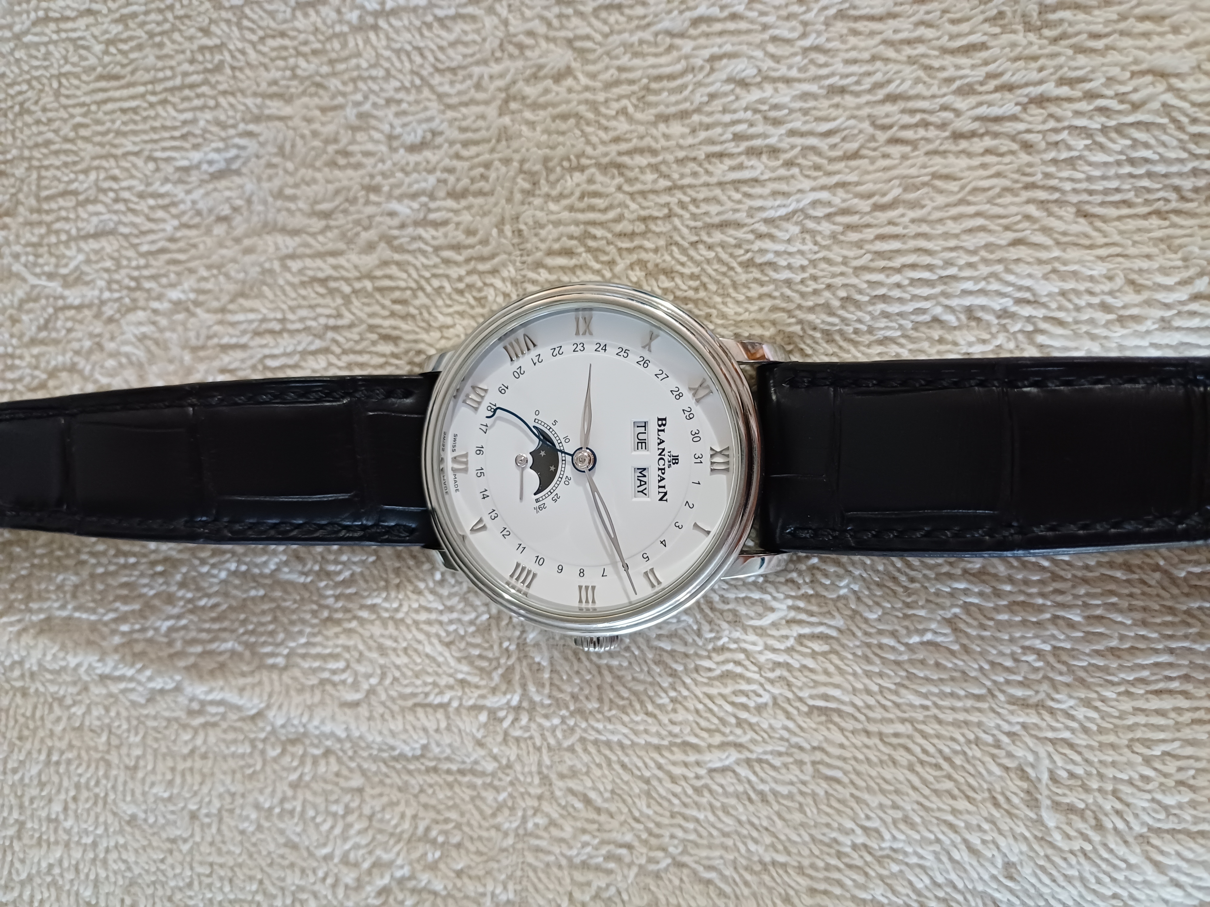 Blancpain Villeret Quantième Complet 6264-1127-55B 中古 2022年式 판매자 등록 이미지 6