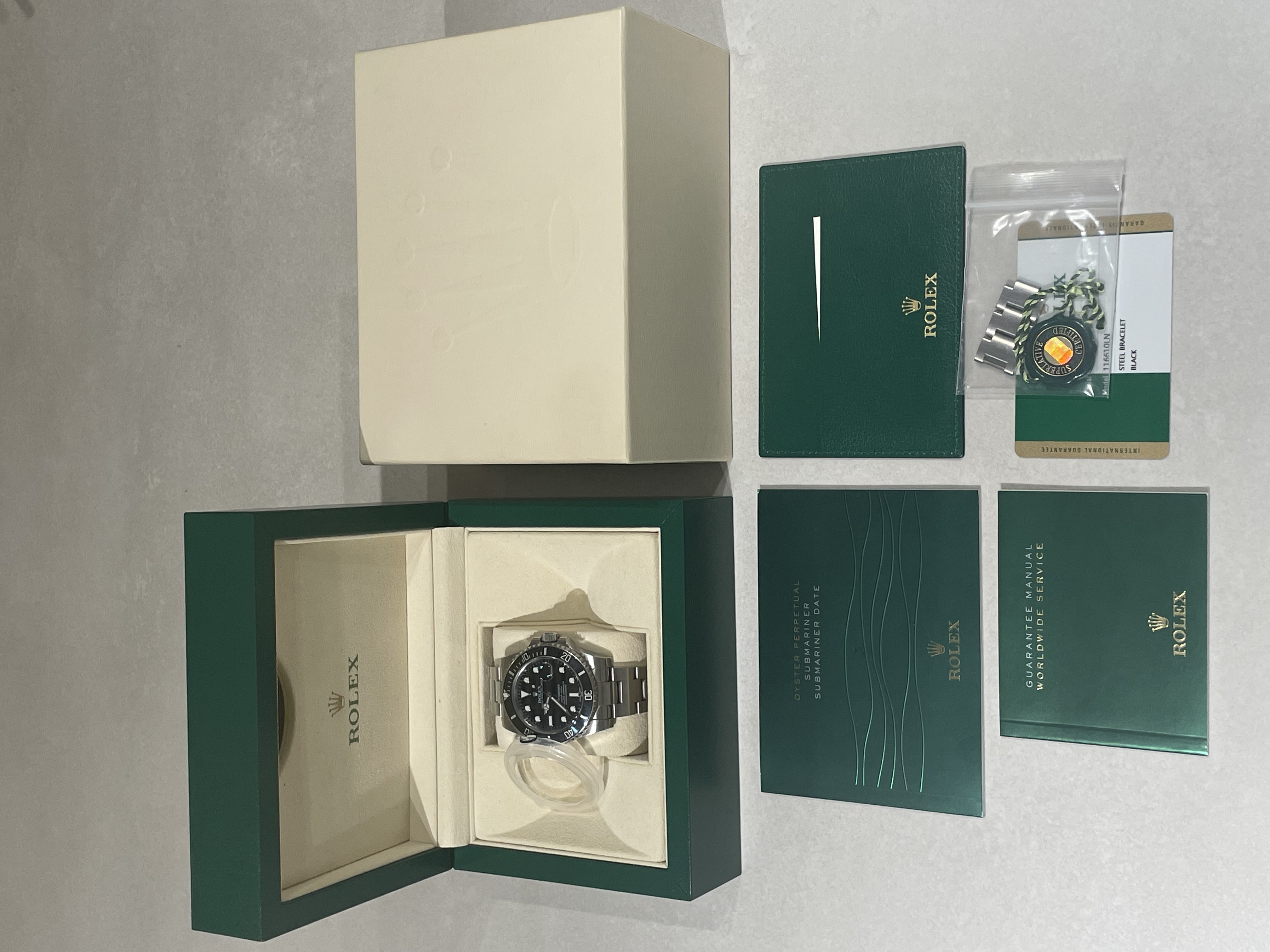 롤렉스 서브마리너 데이트 116610LN 중고 2018년식 판매자 등록 이미지 2