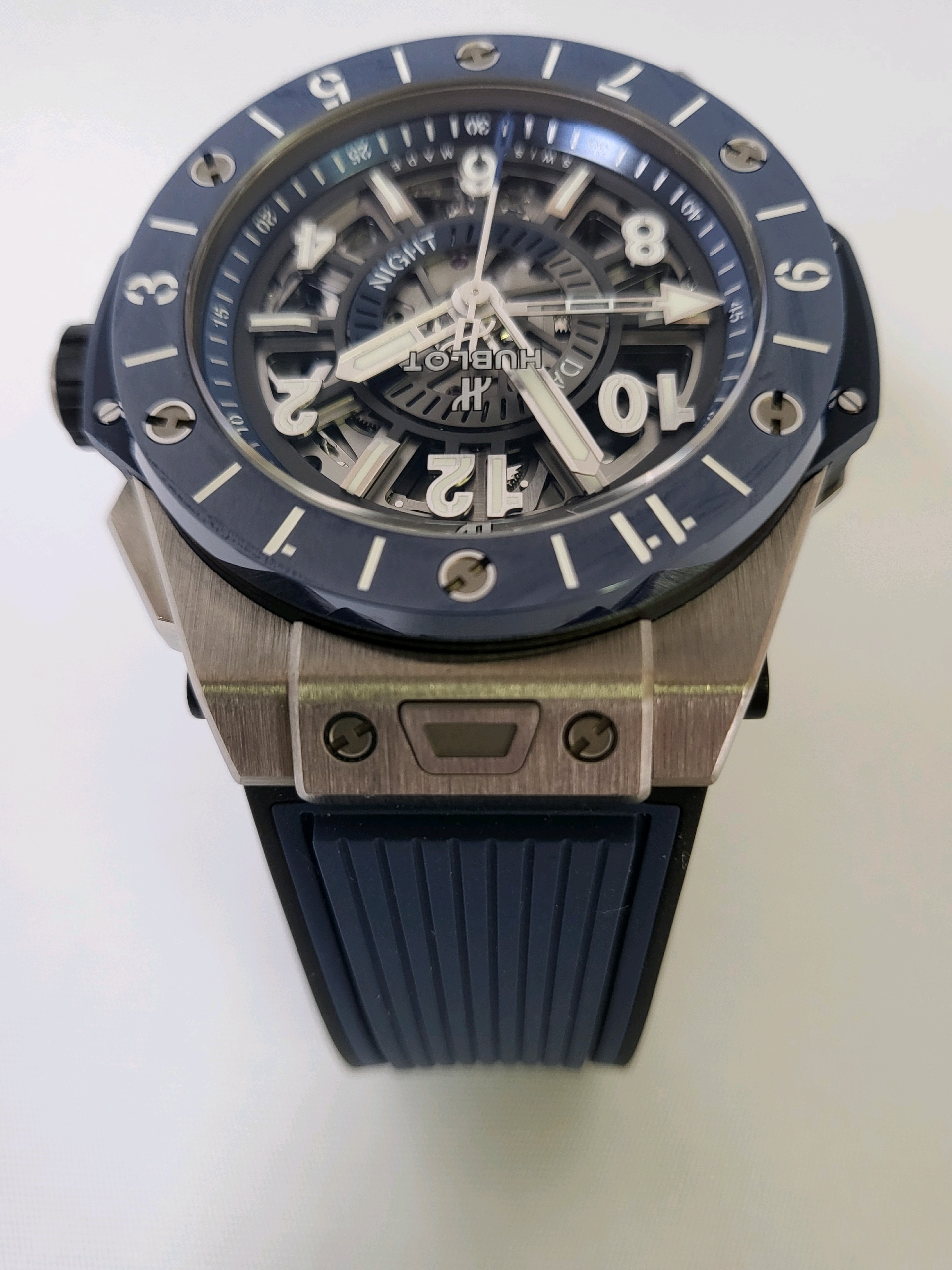 Hublot Big Bang Unico GMT Titanium 471.Nl.7112.RX 中古 2021年式 판매자 등록 이미지 9