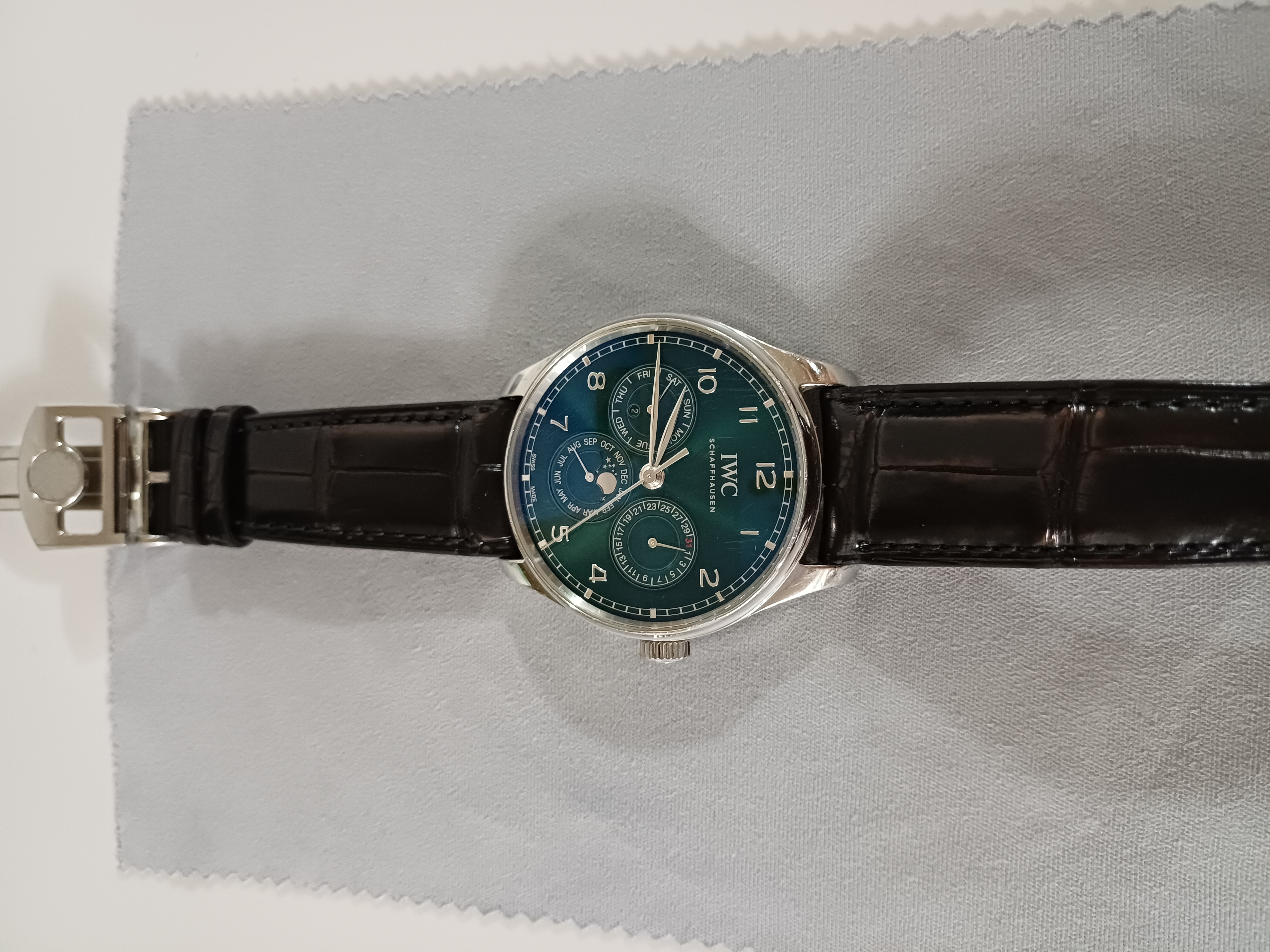 IWC 포르투기저 퍼페추얼 캘린더 42 IW344207 중고 2024년식 판매자 등록 이미지 5