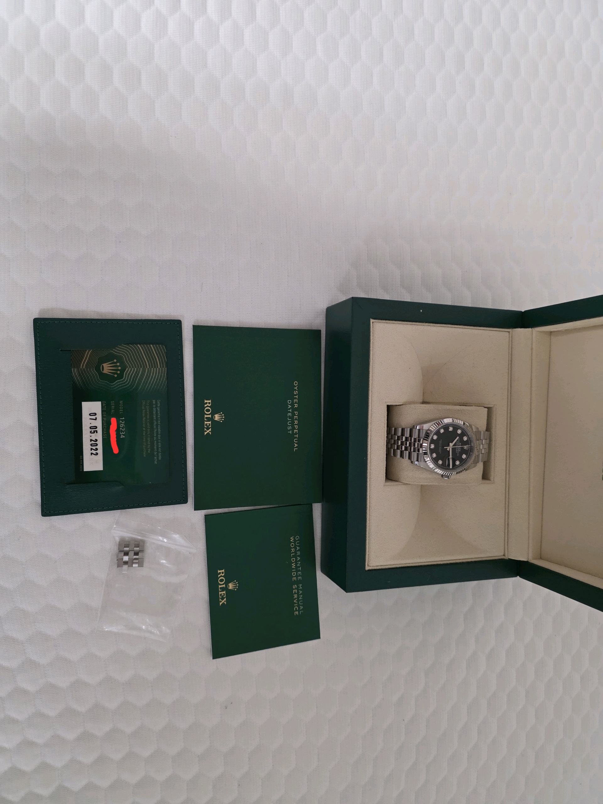 Rolex Datejust 36 126234 Used 2022 판매자 등록 이미지 8