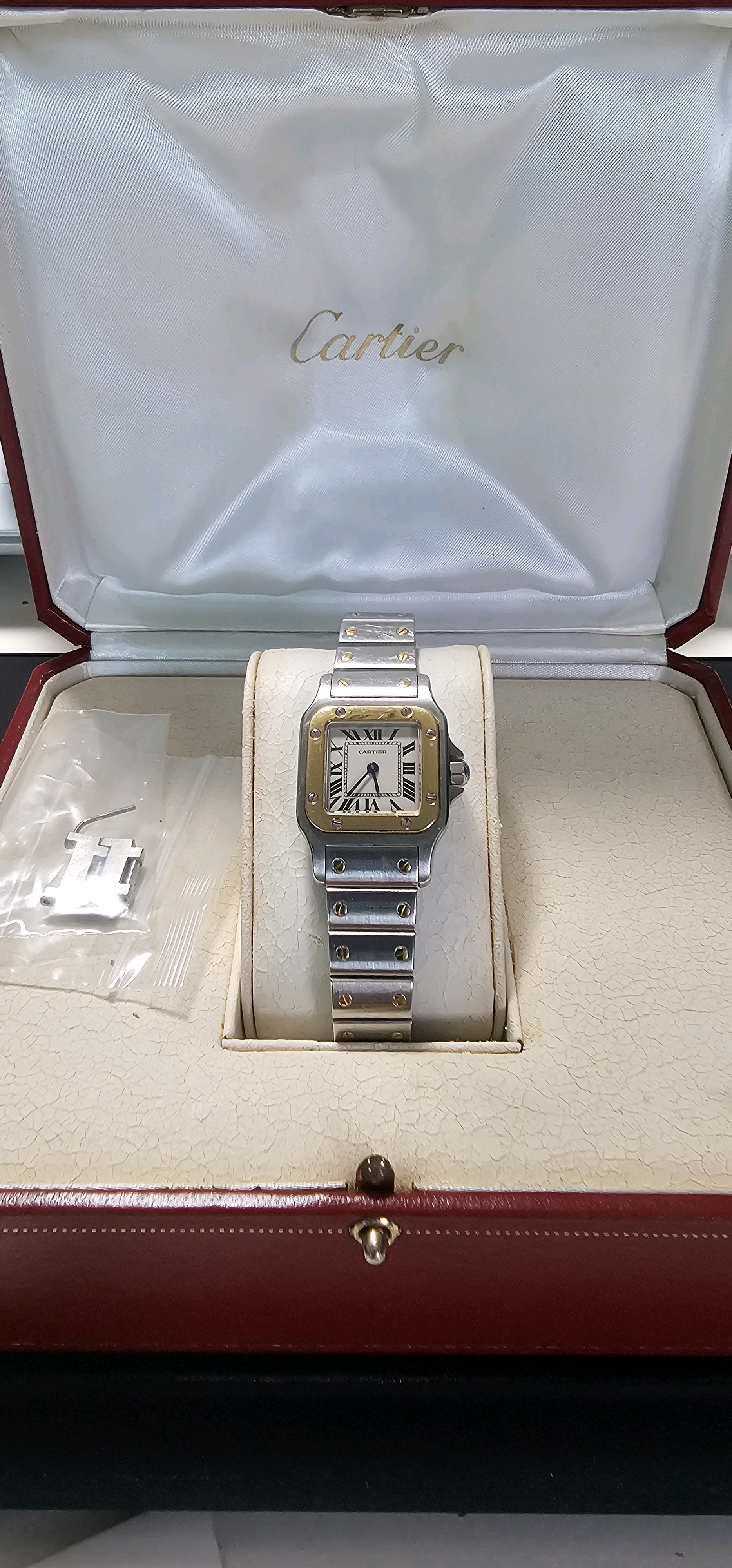 까르띠에 산토스 갈베 SM W20012C4 중고 2002년식 판매자 등록 이미지 2