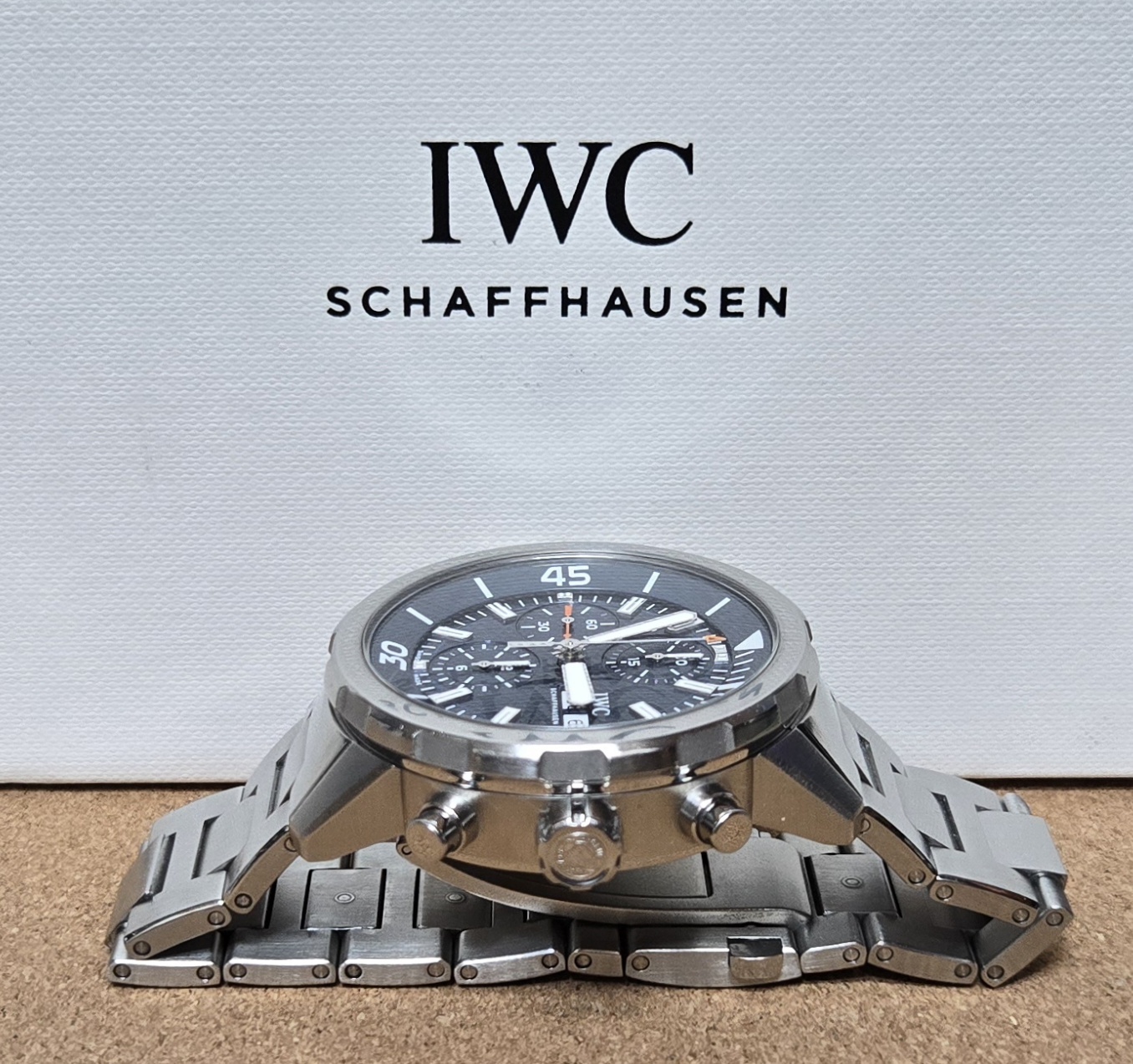 IWC 아쿠아타이머 크로노그래프 '엑스페디션 자크 이브 쿠스토' 에디션 IW376805 중고 판매자 등록 이미지 5