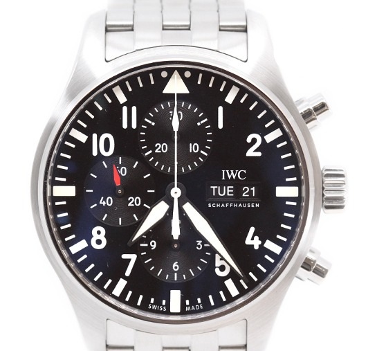 IWC 파일럿 워치 크로노그래프 IW377710 중고 2017년식