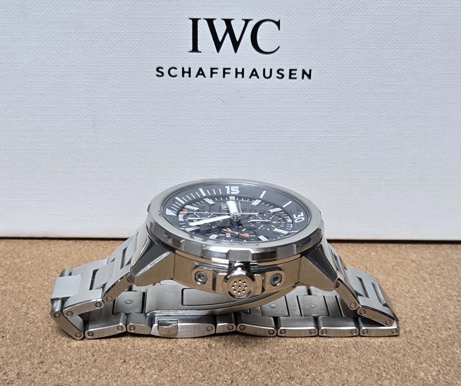 IWC 아쿠아타이머 크로노그래프 '엑스페디션 자크 이브 쿠스토' 에디션 IW376805 중고 판매자 등록 이미지 6