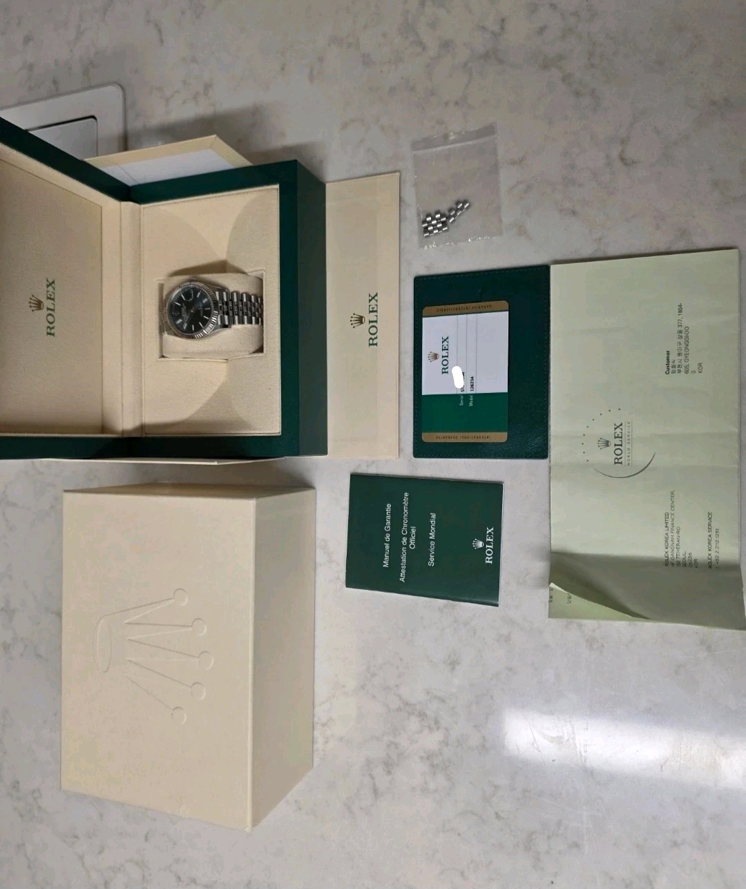 롤렉스 데이저스트 36 126234 중고 2019년식