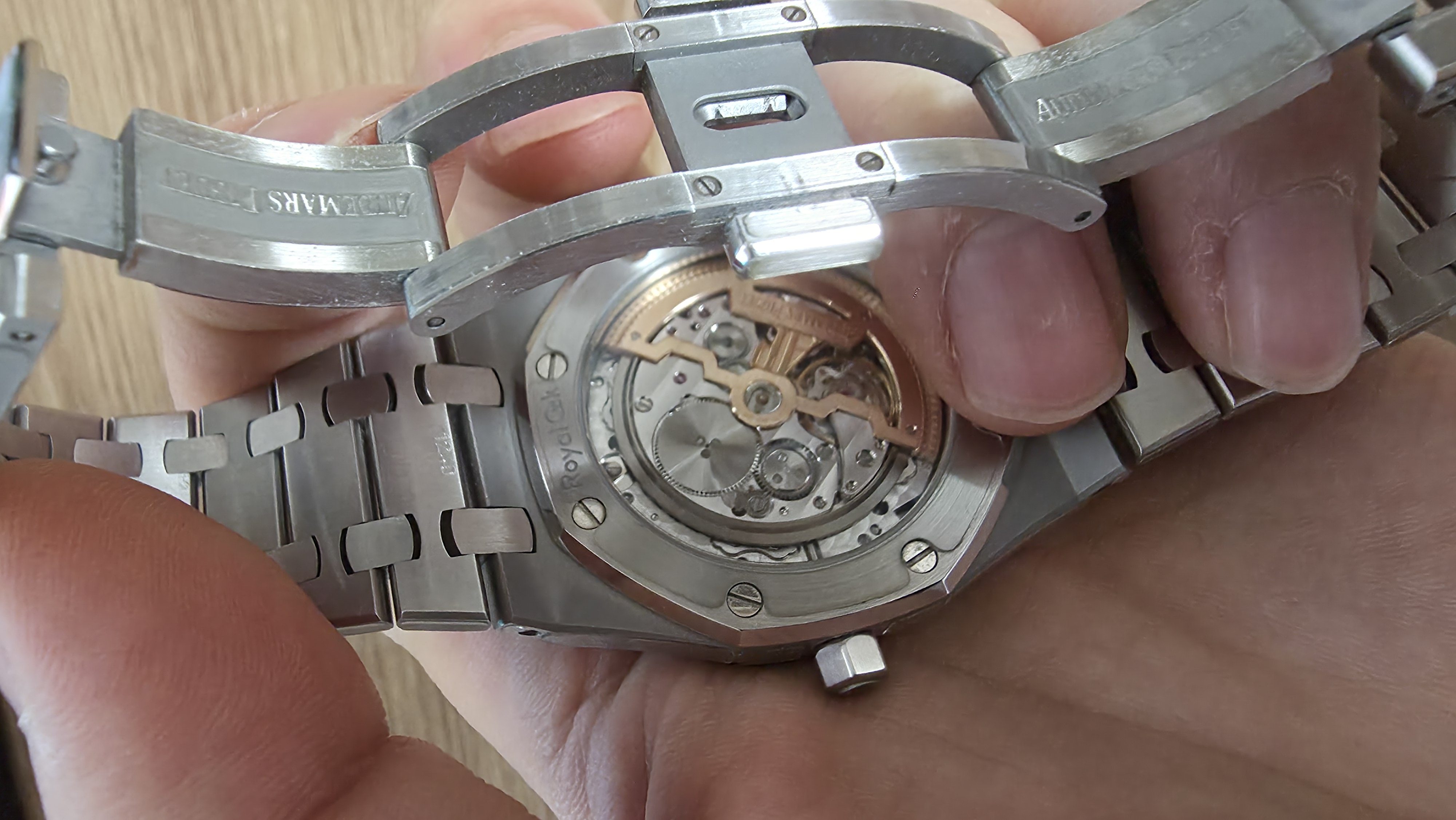 Audemars Piguet Royal Oak Jumbo Extra-Thin 15202ST.OO.1240ST.01 中古 2021年式 판매자 등록 이미지 5