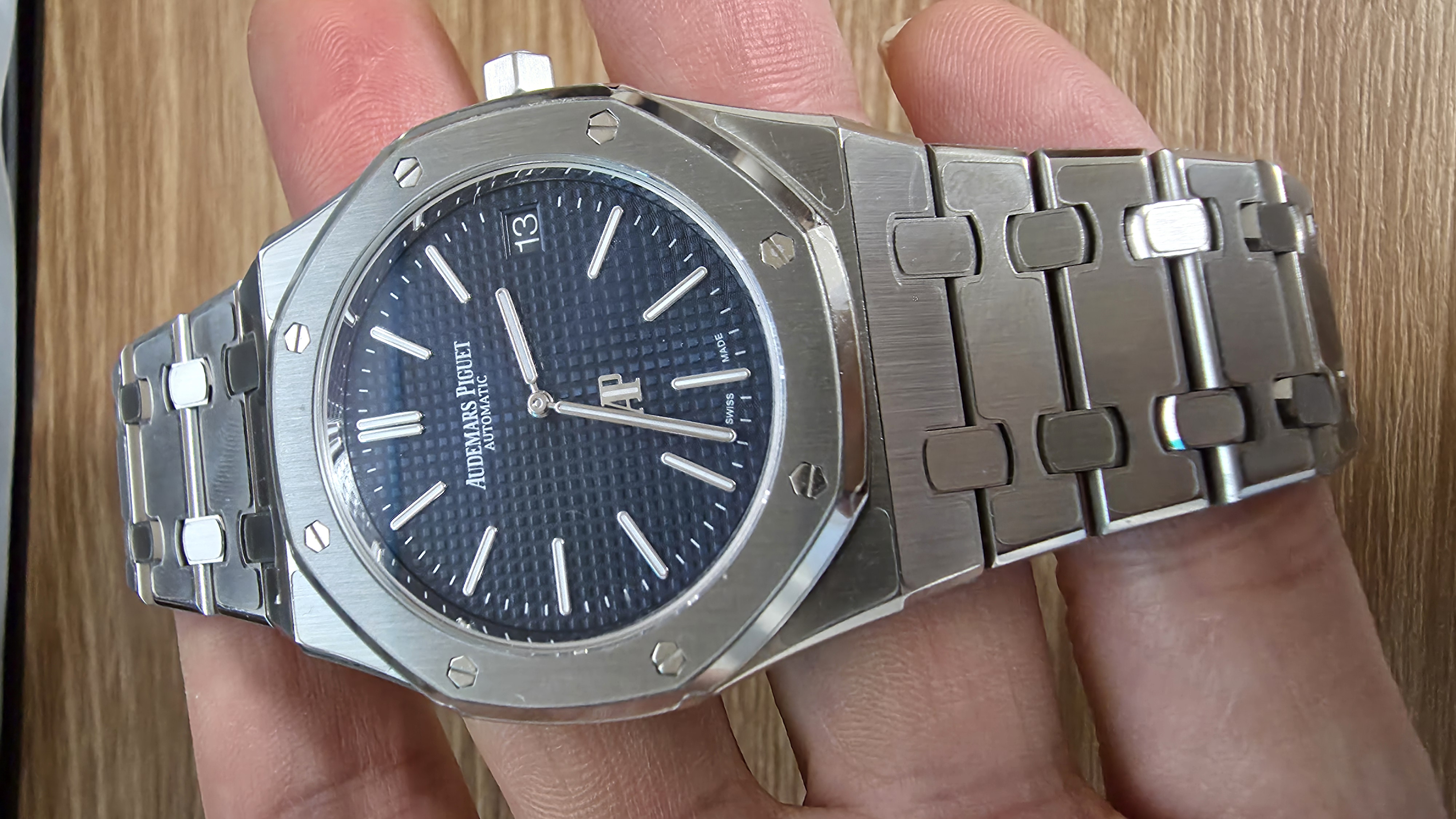 Audemars Piguet Royal Oak Jumbo Extra-Thin 15202ST.OO.1240ST.01 中古 2021年式 판매자 등록 이미지 6
