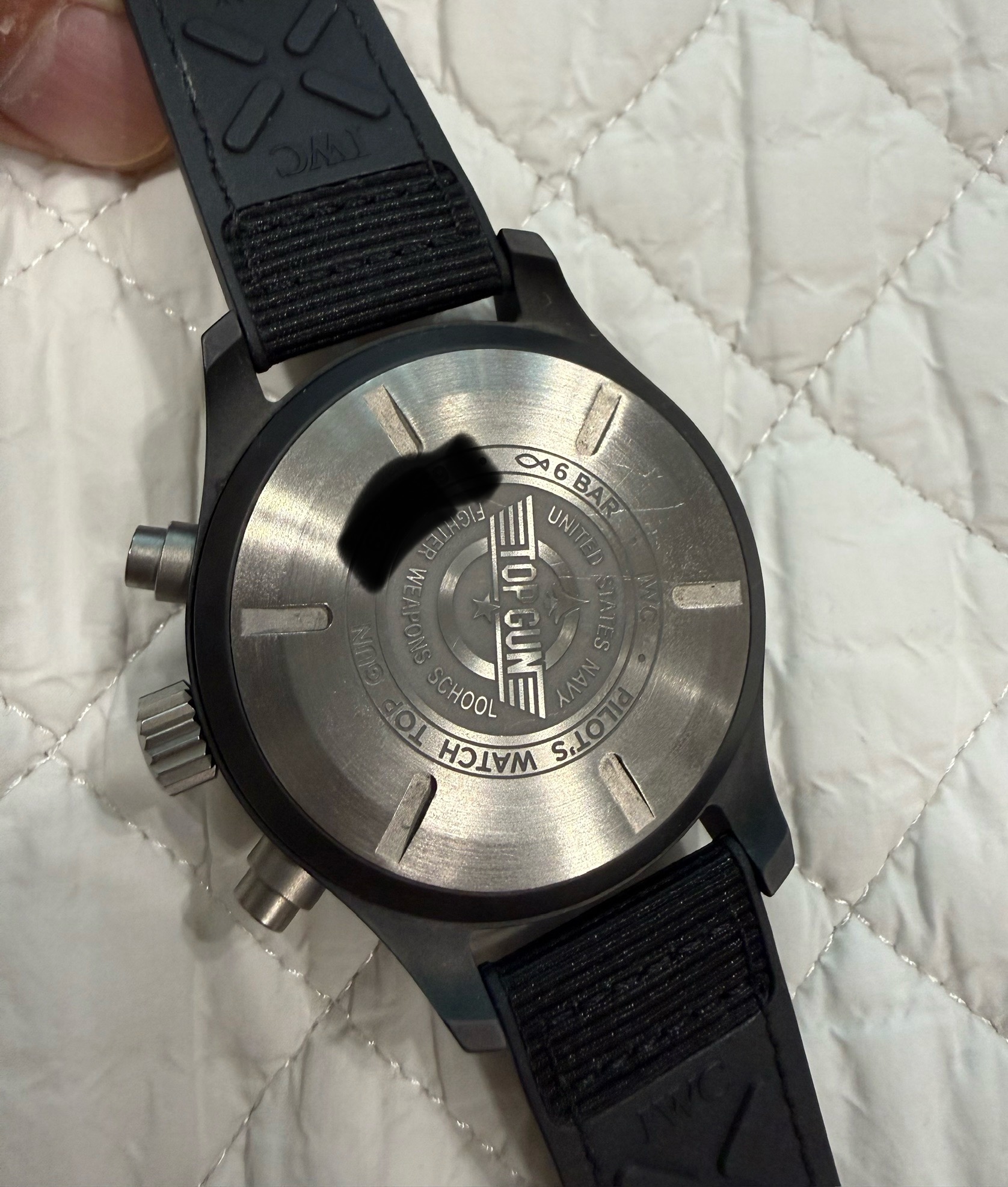 IWC 파일럿 워치 크로노그래프 '탑건' IW389101 중고 2020년식 판매자 등록 이미지 5