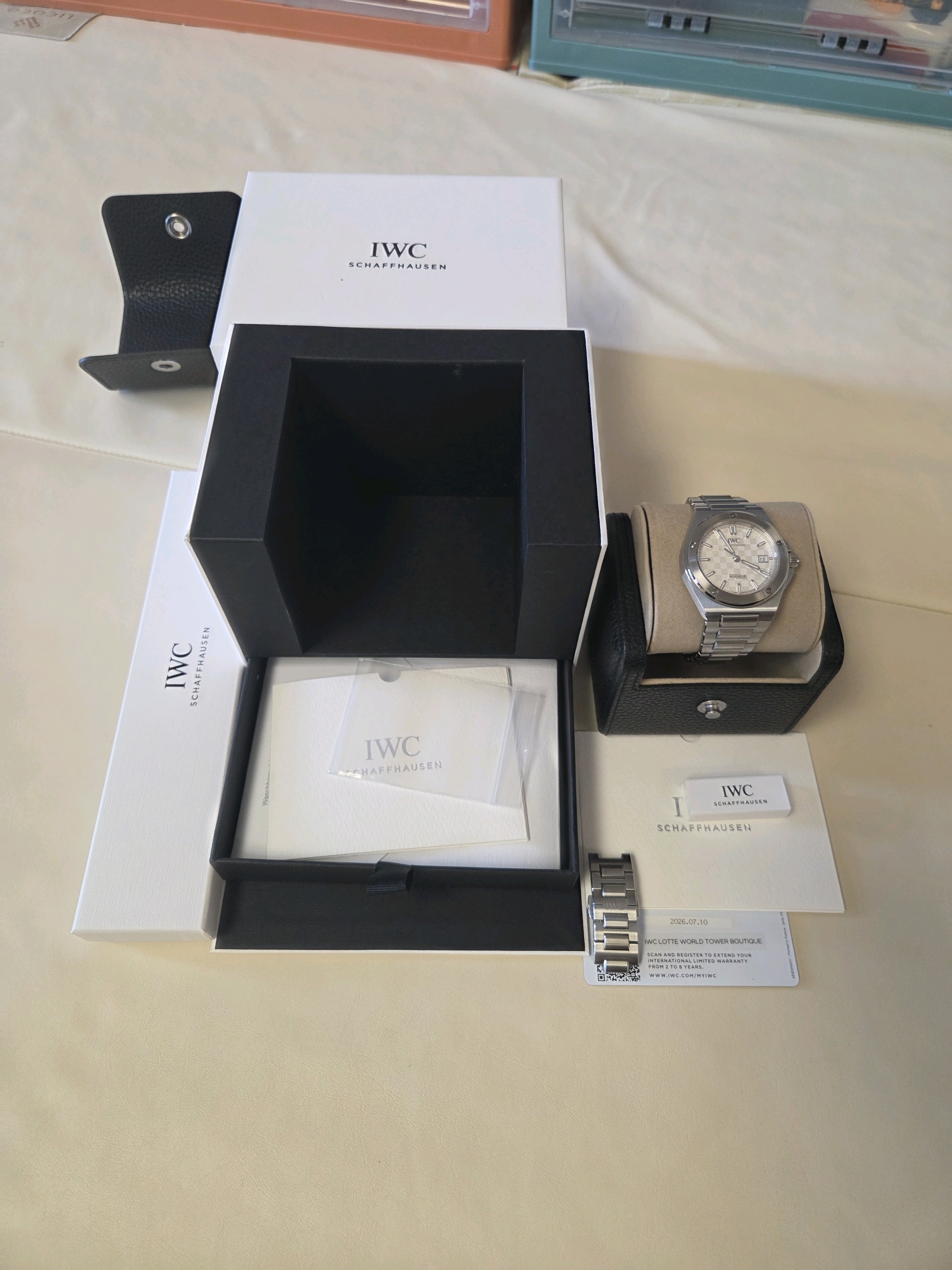 IWC 인제니어 오토매틱 40 IW328902 중고 2026년식 판매자 등록 이미지 2