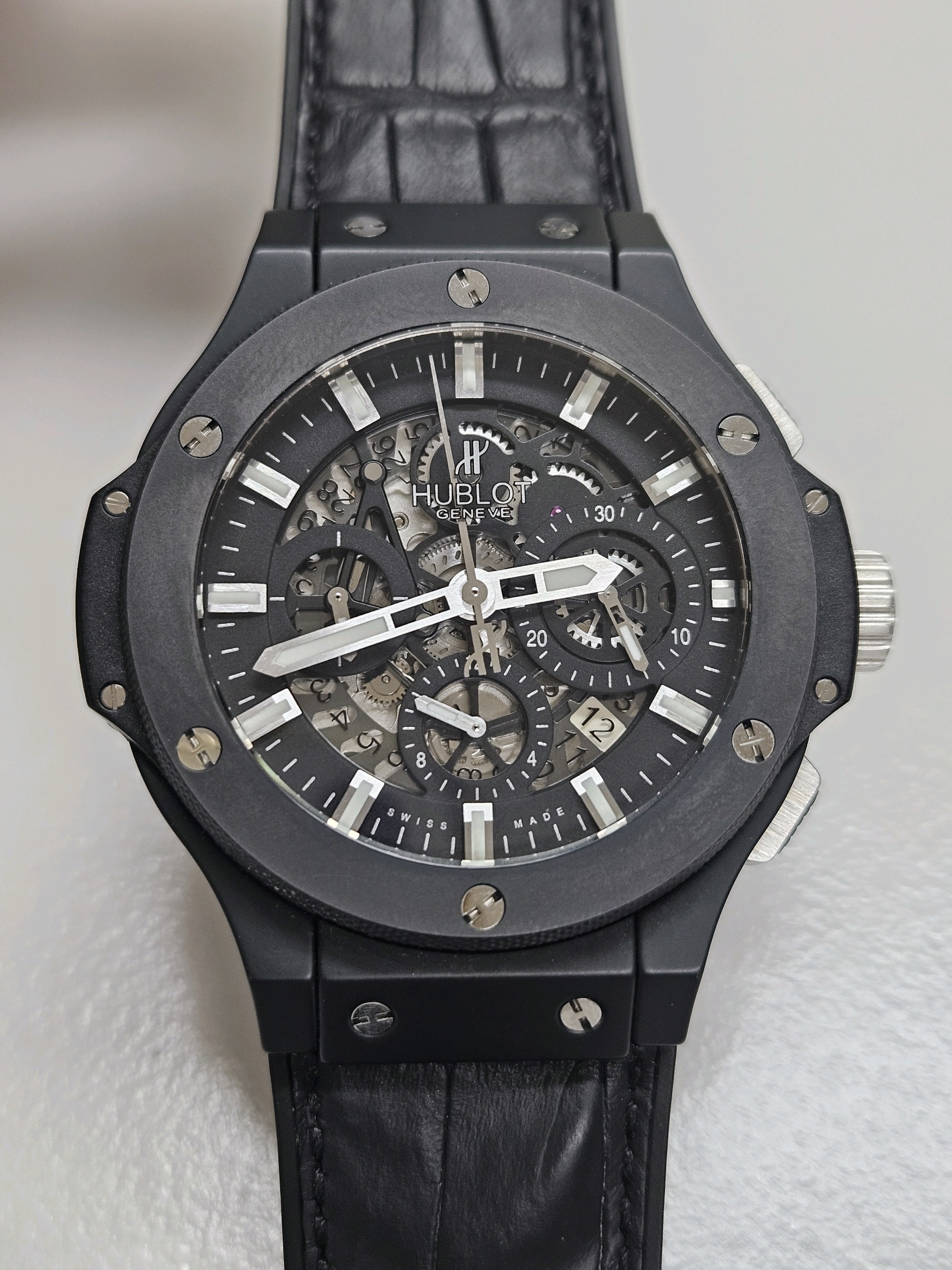 Hublot Aero Bang Black Magic 311.CI.1170.GR 中古 2013年式