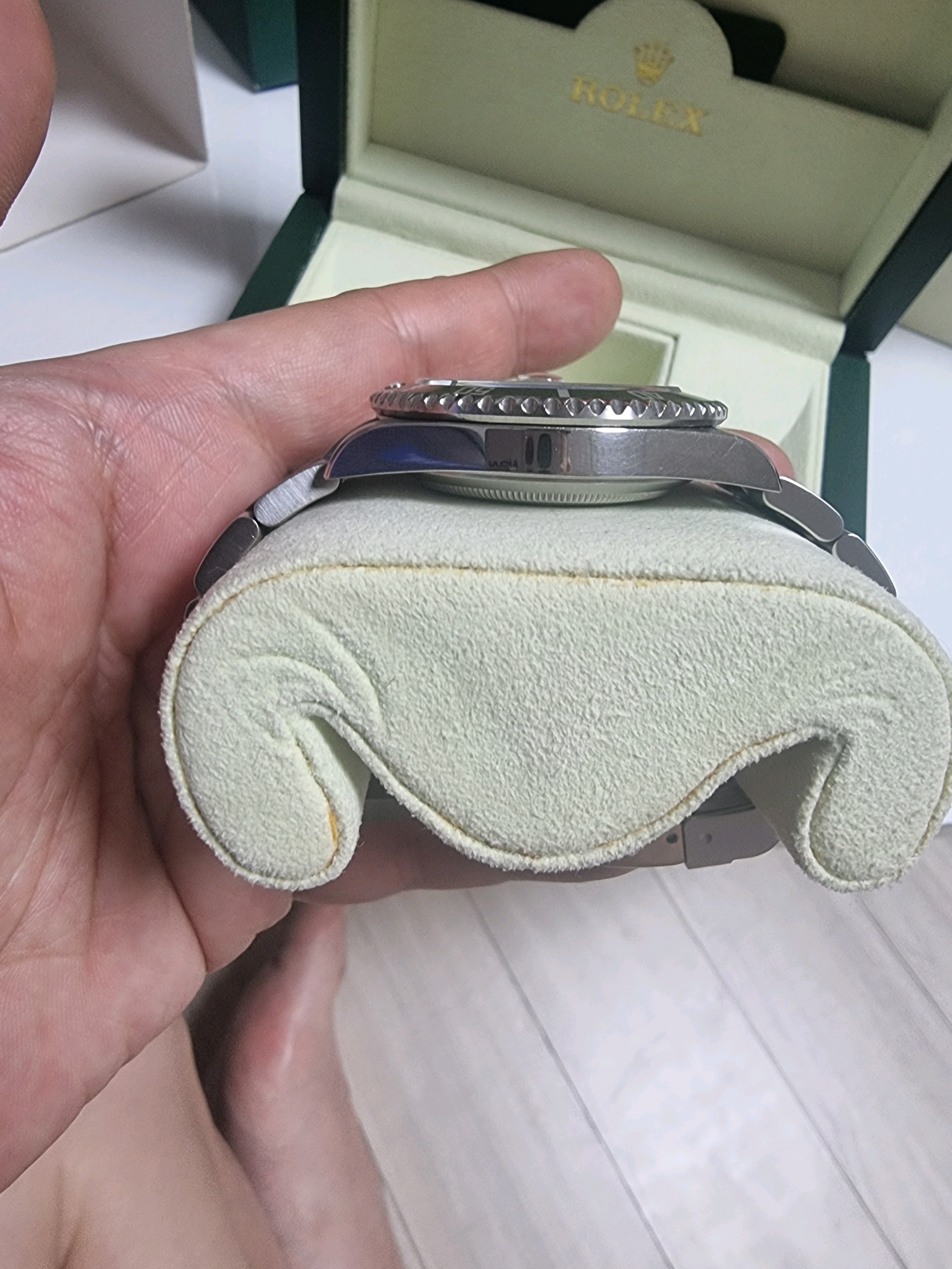 롤렉스 서브마리너 데이트 16610LV 중고 2008년식 판매자 등록 이미지 3