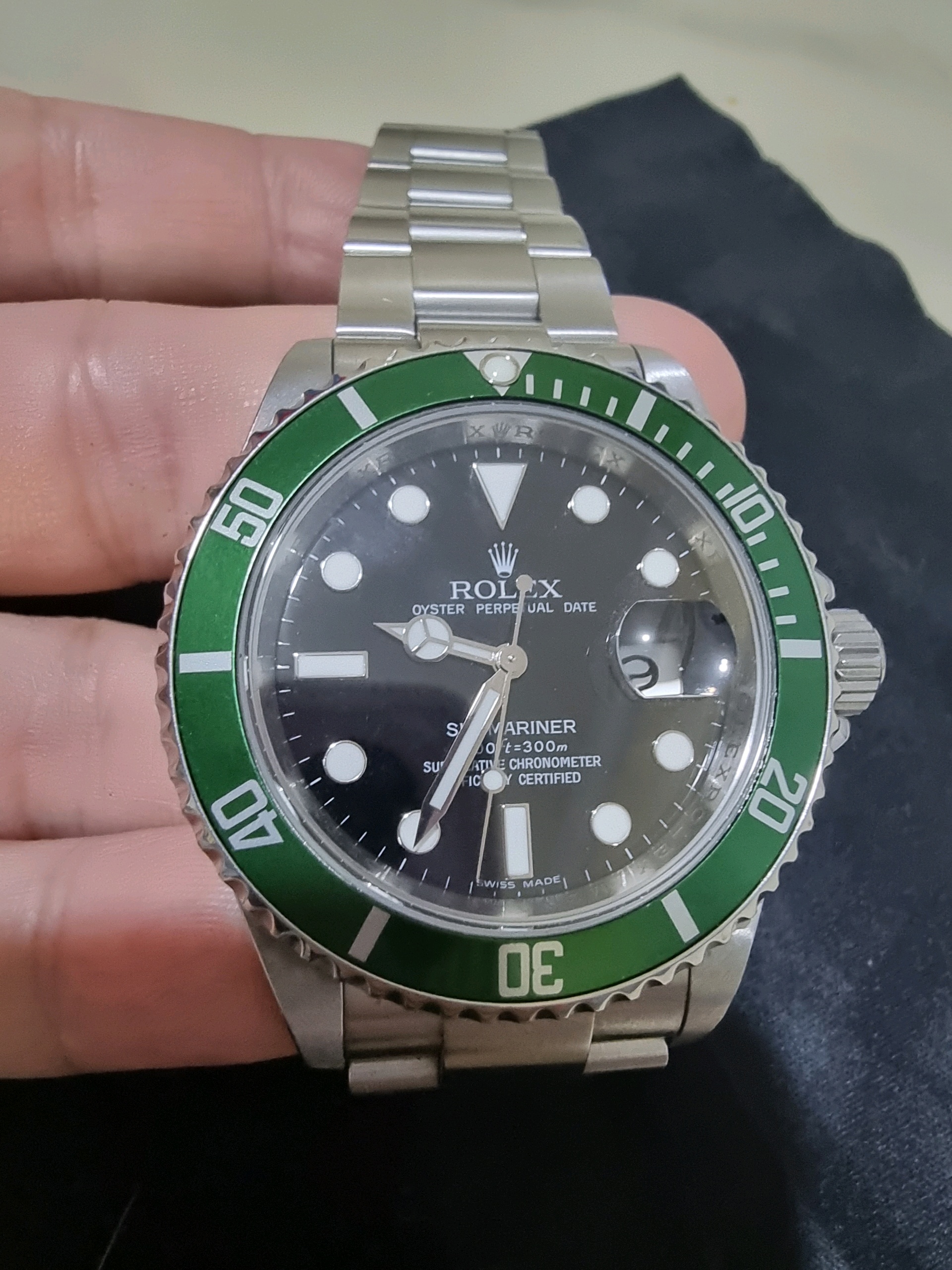 롤렉스 서브마리너 데이트 16610LV 중고 2008년식 판매자 등록 이미지 6