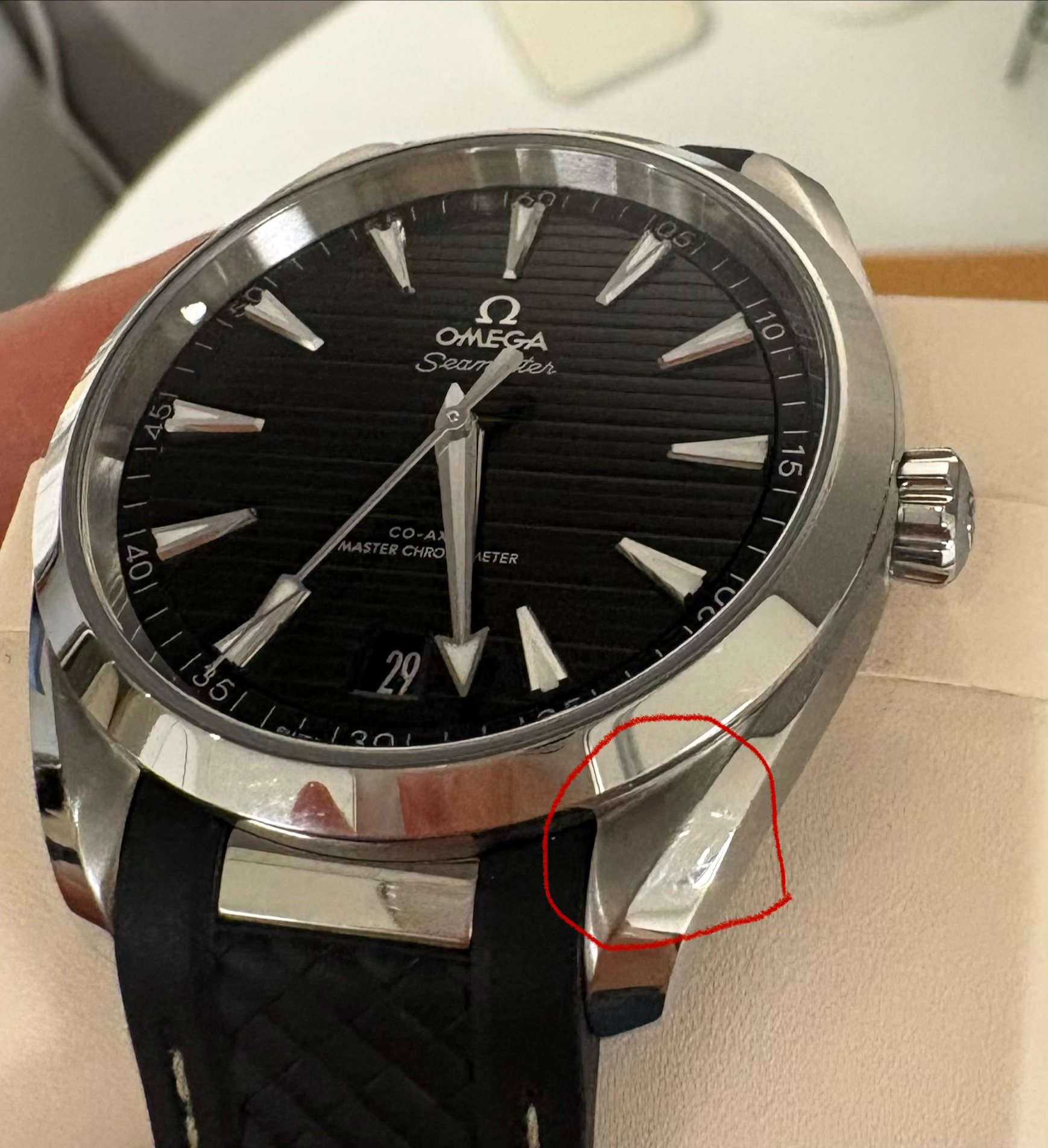 Omega Aqua Terra 220.12.41.21.01.001 中古 2018年式 판매자 등록 이미지 10