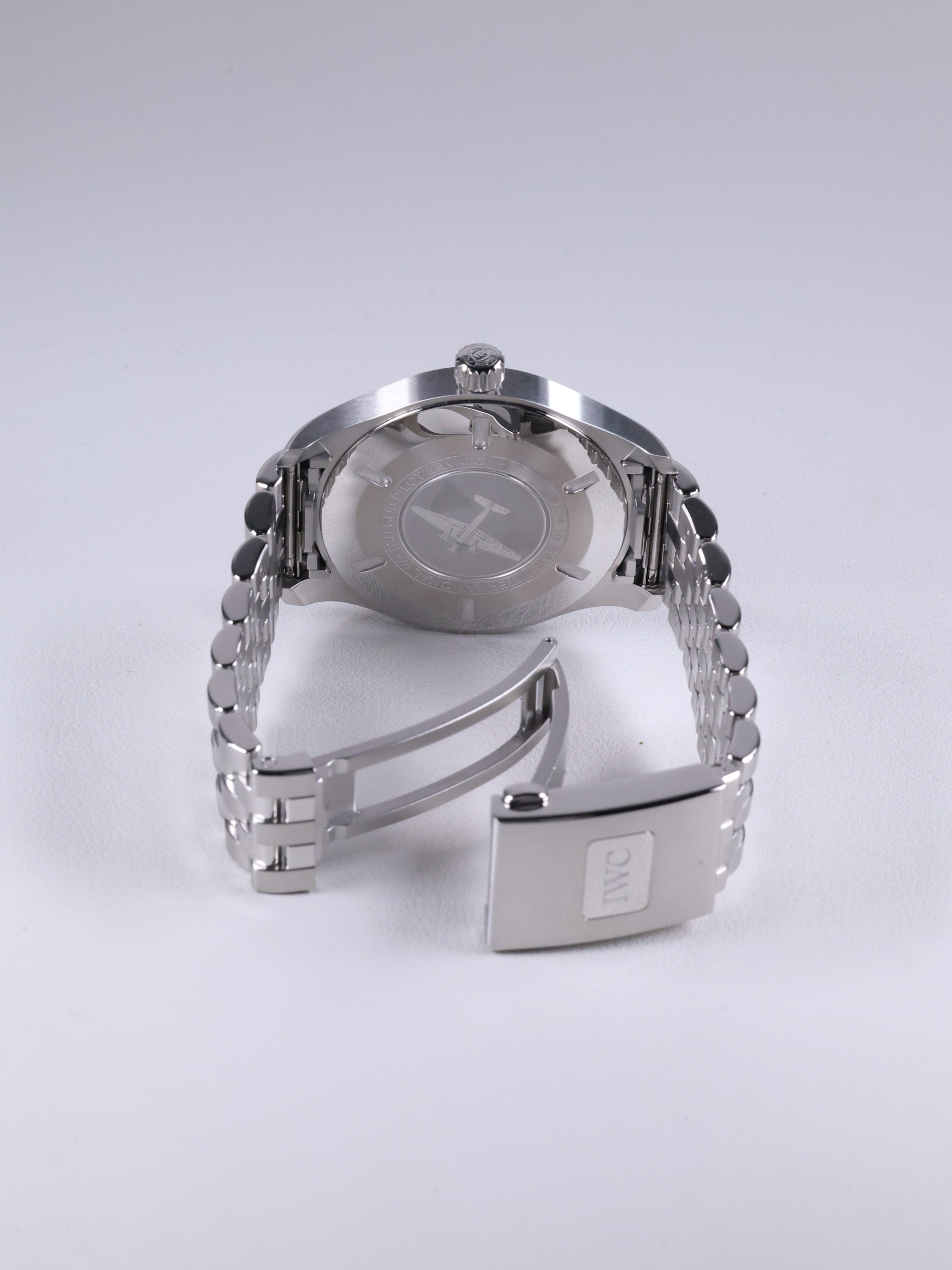 IWC 파일럿 워치 마크 XX IW328204 중고 2025년식 후면(전체)