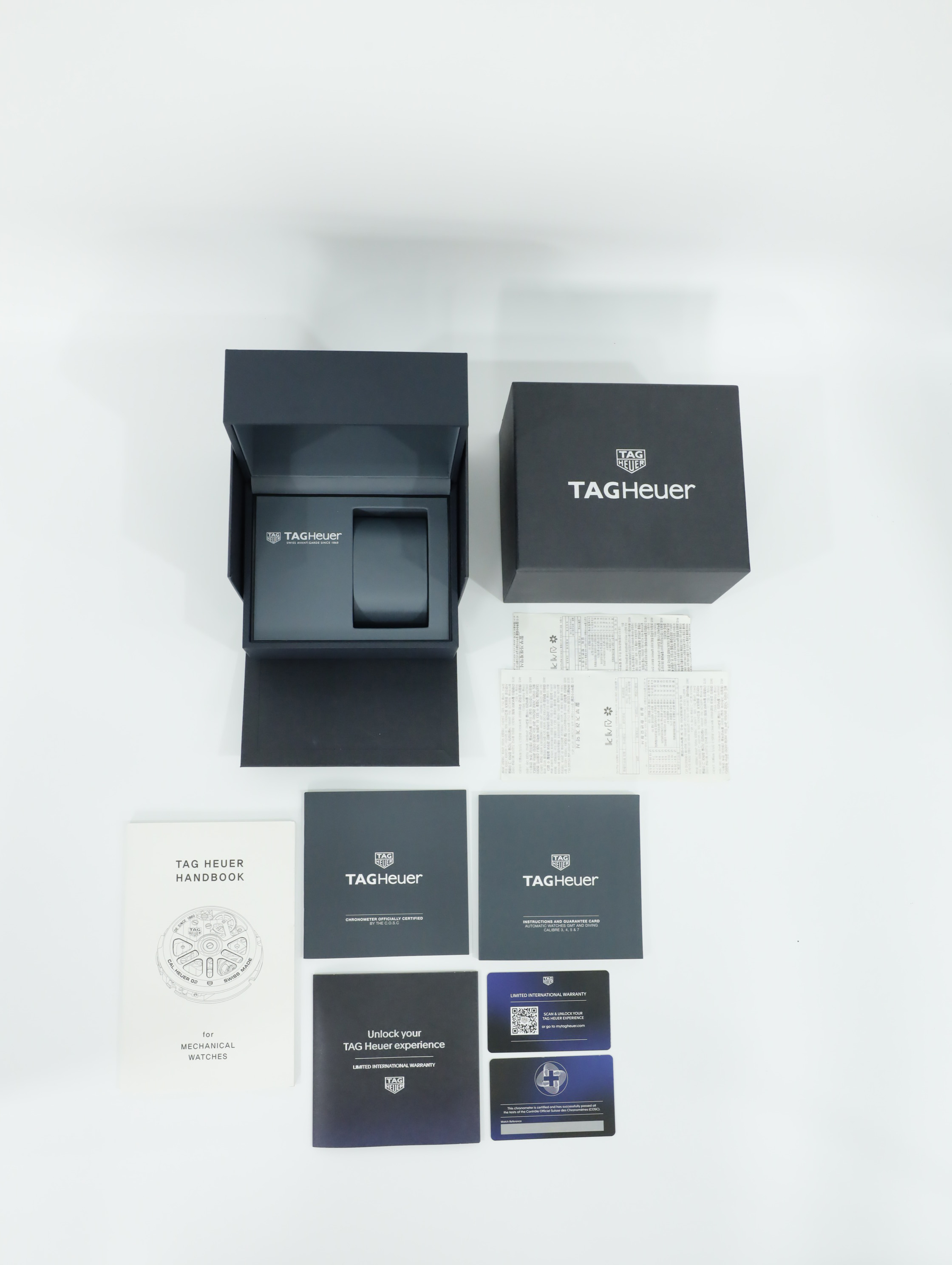 태그 호이어 아쿠아레이서 프로페셔널 300 데이트 WBP5110.BA0013 중고 2024년식 풀패키지샷