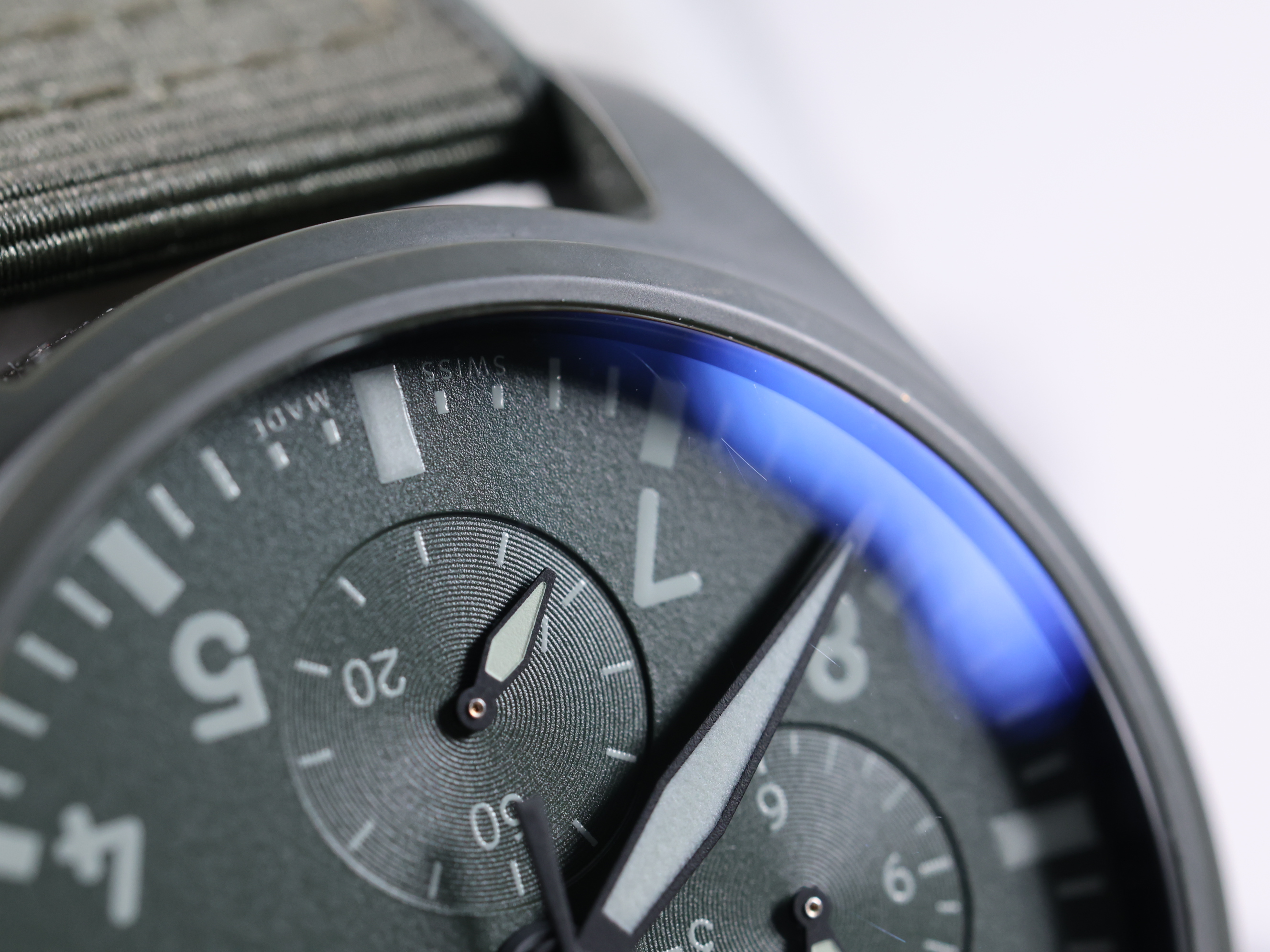 IWC 파일럿 워치 크로노그래프 탑건 '우드랜드' 에디션 IW389106 중고 2022년식 추가11