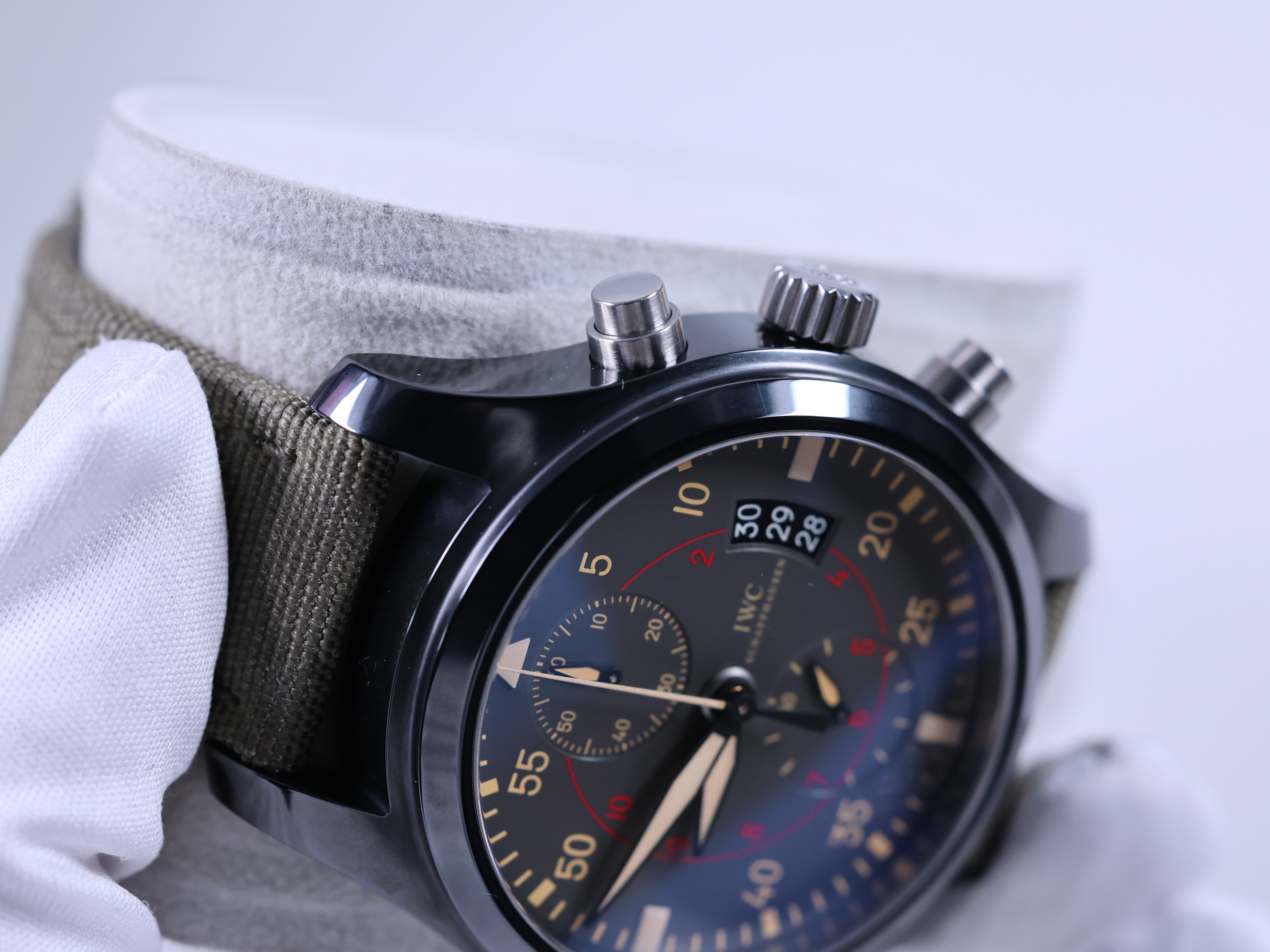 IWC 파일럿 워치 탑건 크로노그래프 미라마 IW388002 중고 2015년식 추가3