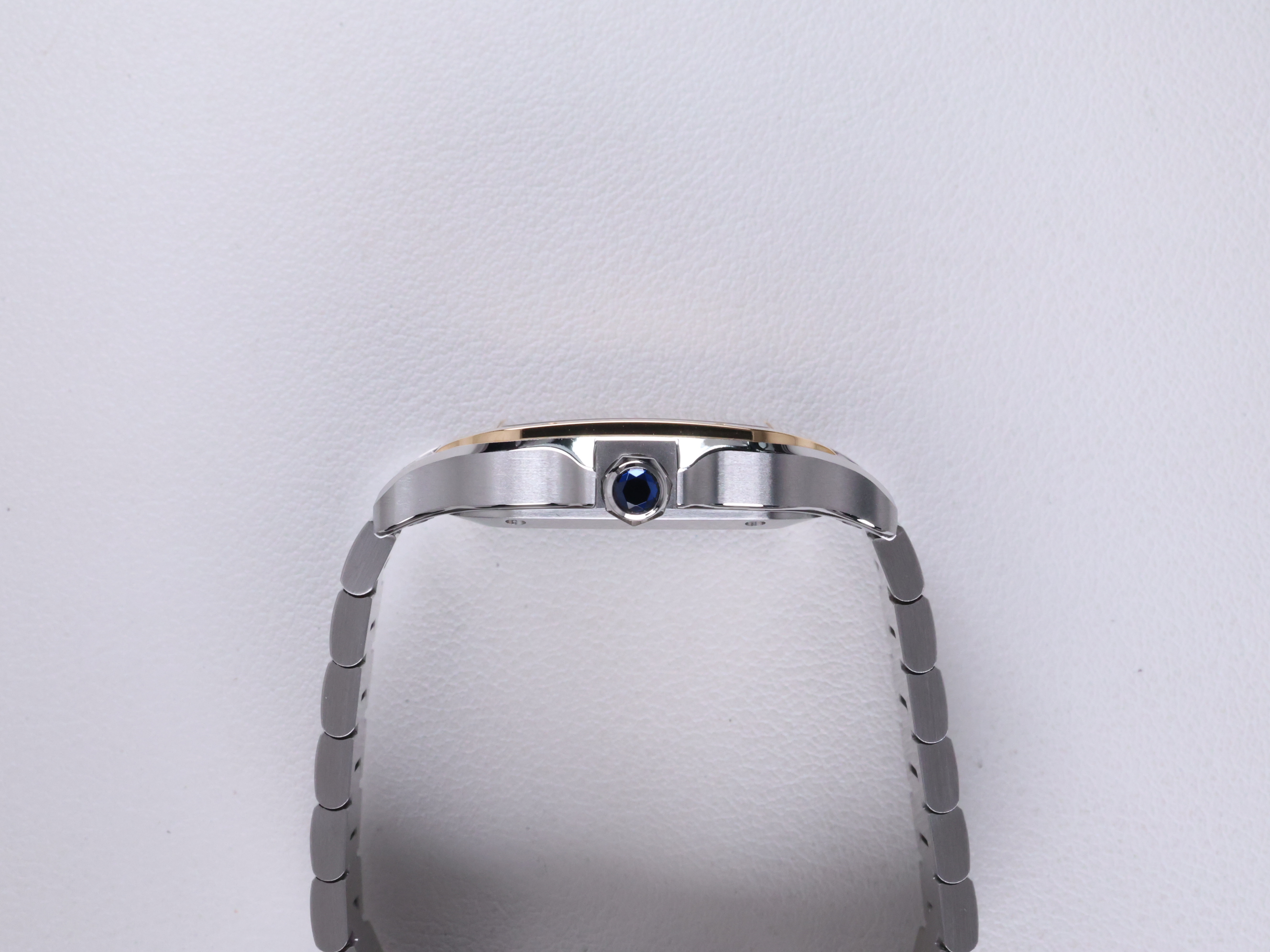 Cartier Santos de Cartier MM W2SA0016 中古 2026年式 측면(크라운)