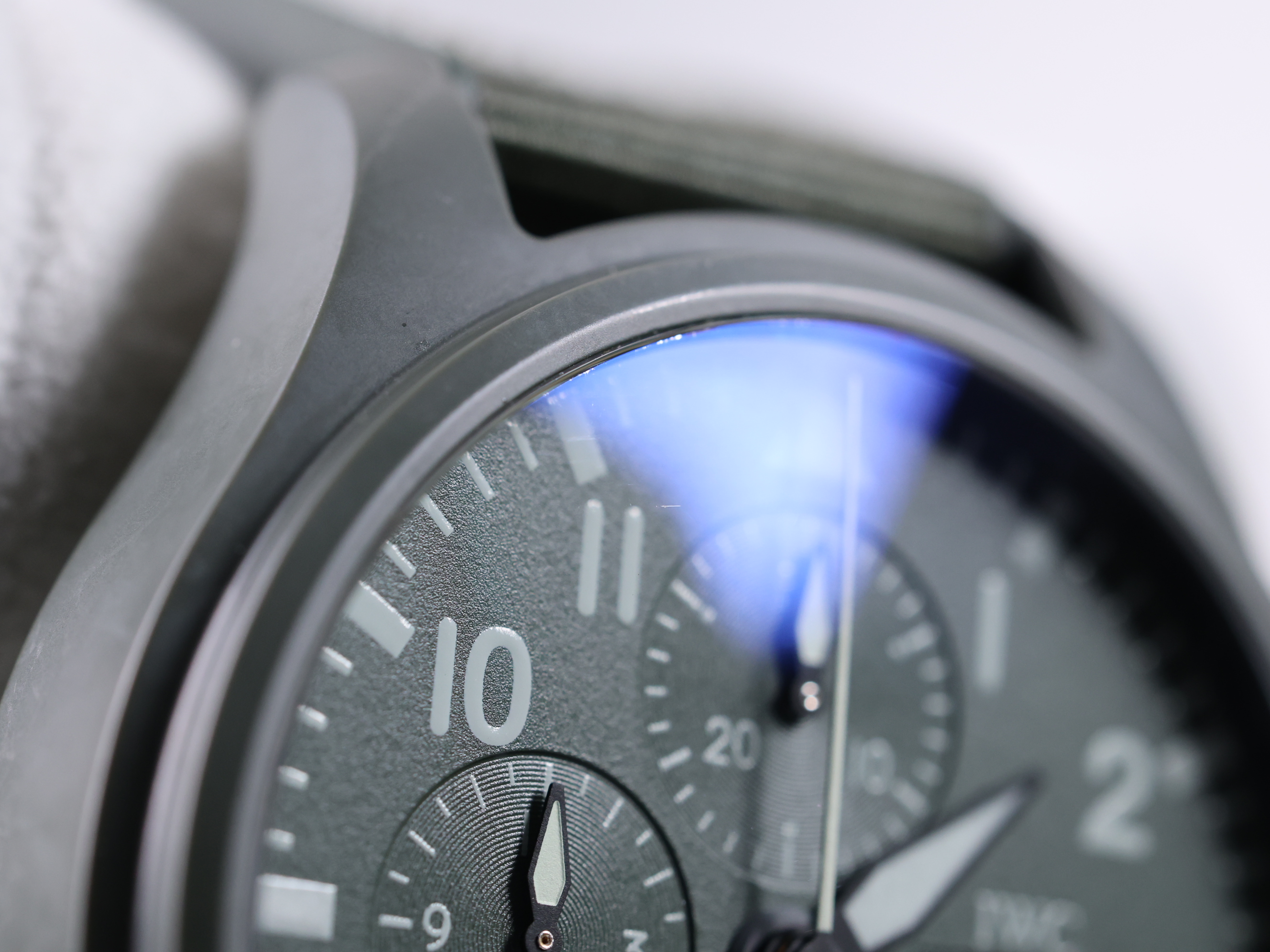 IWC 파일럿 워치 크로노그래프 탑건 '우드랜드' 에디션 IW389106 중고 2022년식 추가14