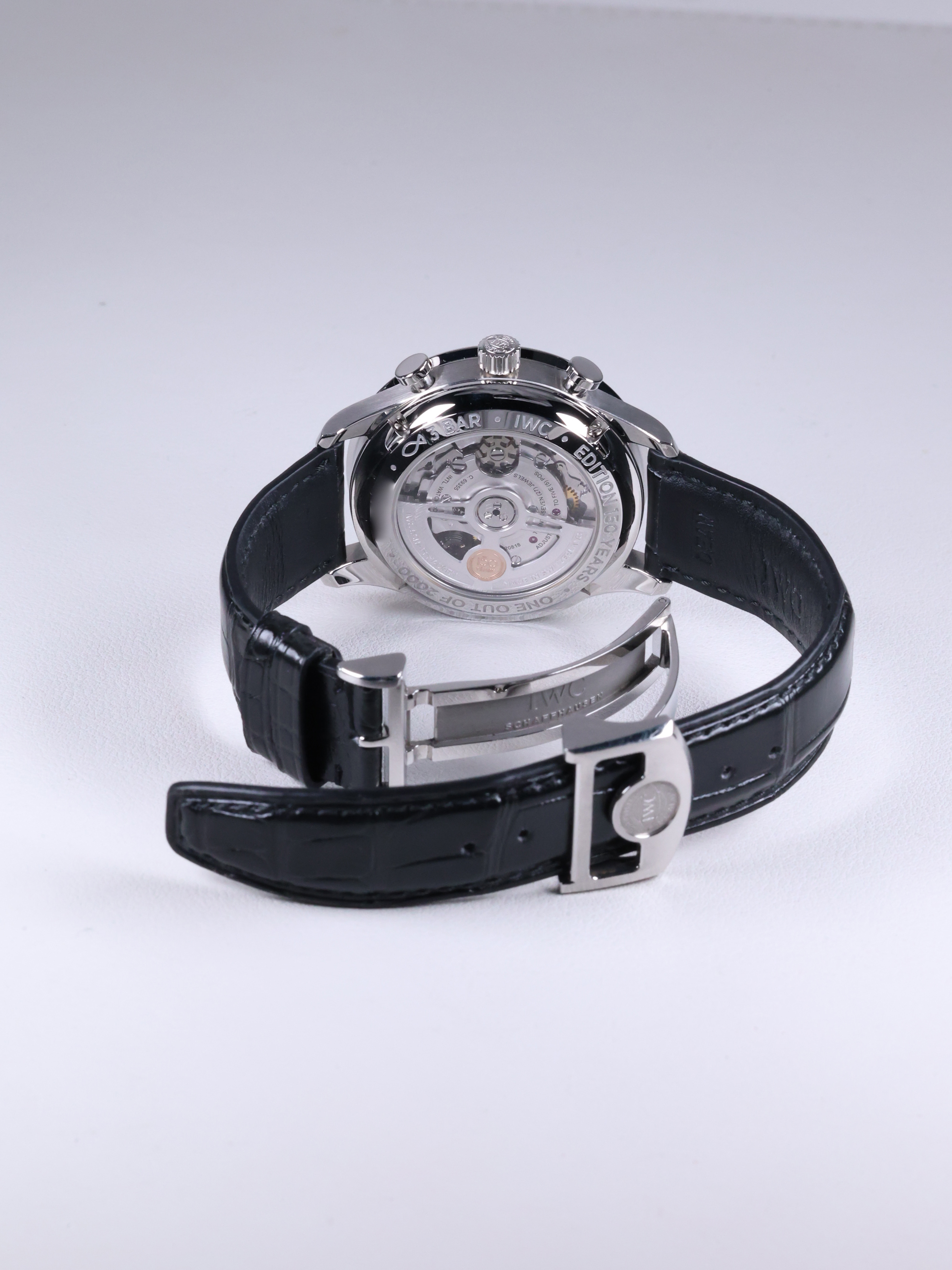 IWC 포르투기저 크로노그래프 IW371602 중고 2018년식 후면(전체)