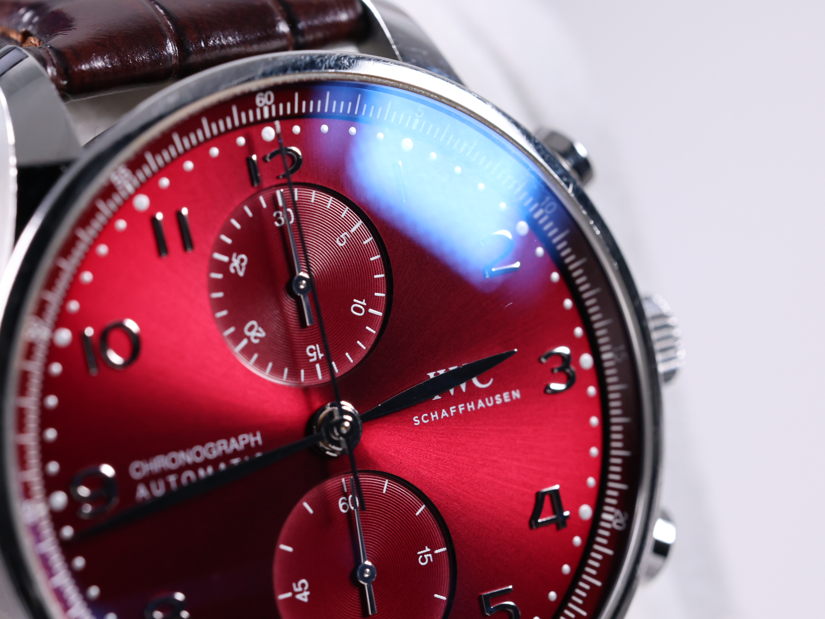 IWC 포르투기저 크로노그래프 IW371616 중고 2022년식 추가12