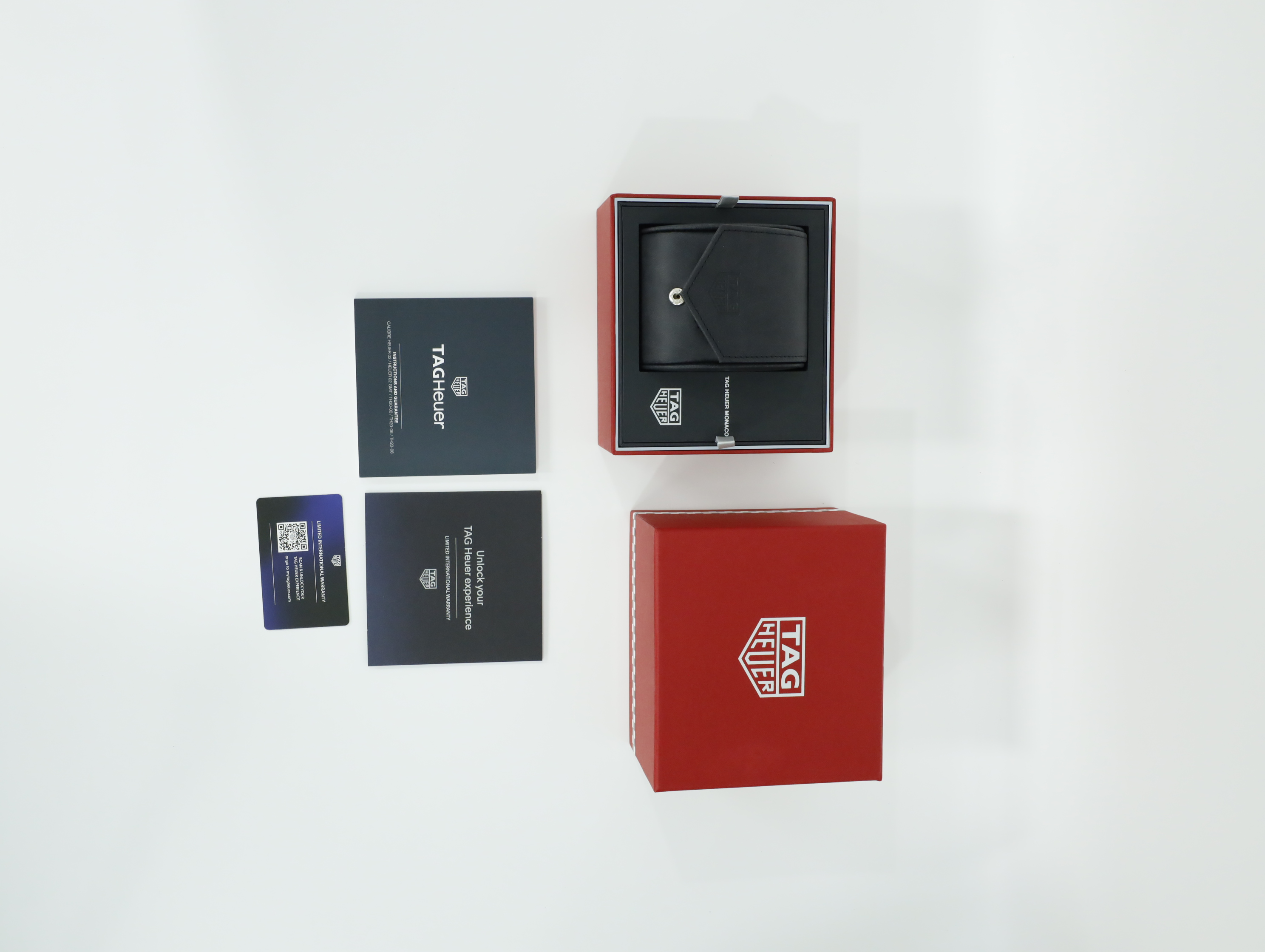 태그 호이어 모나코 크로노그래프 칼리버 호이어 02 CBL2111.FC6453 중고 2025년식 풀패키지샷