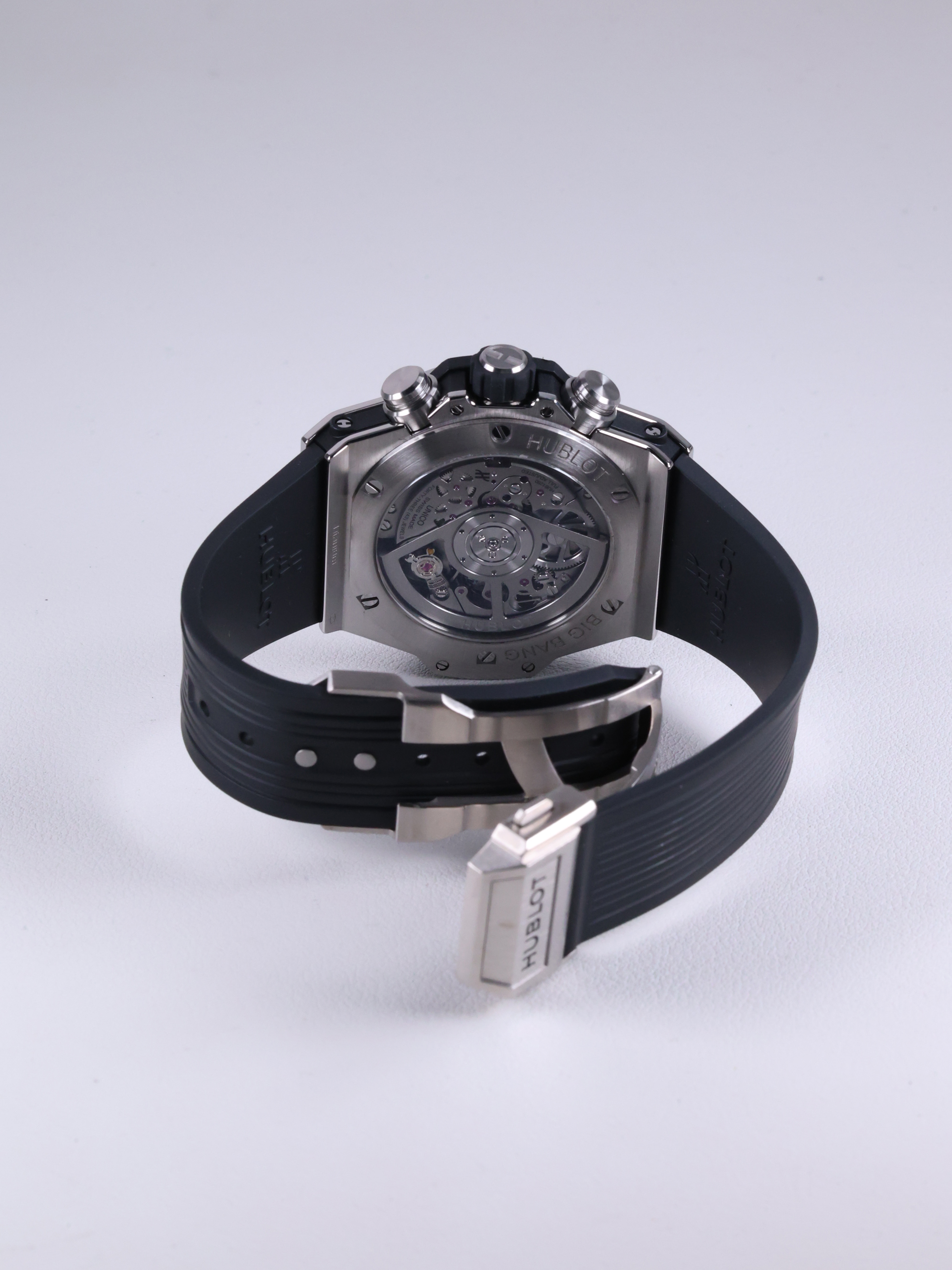 Hublot Big Bang Unico Titanium 441.NX.1171.RX 中古 2023年式 후면(전체)