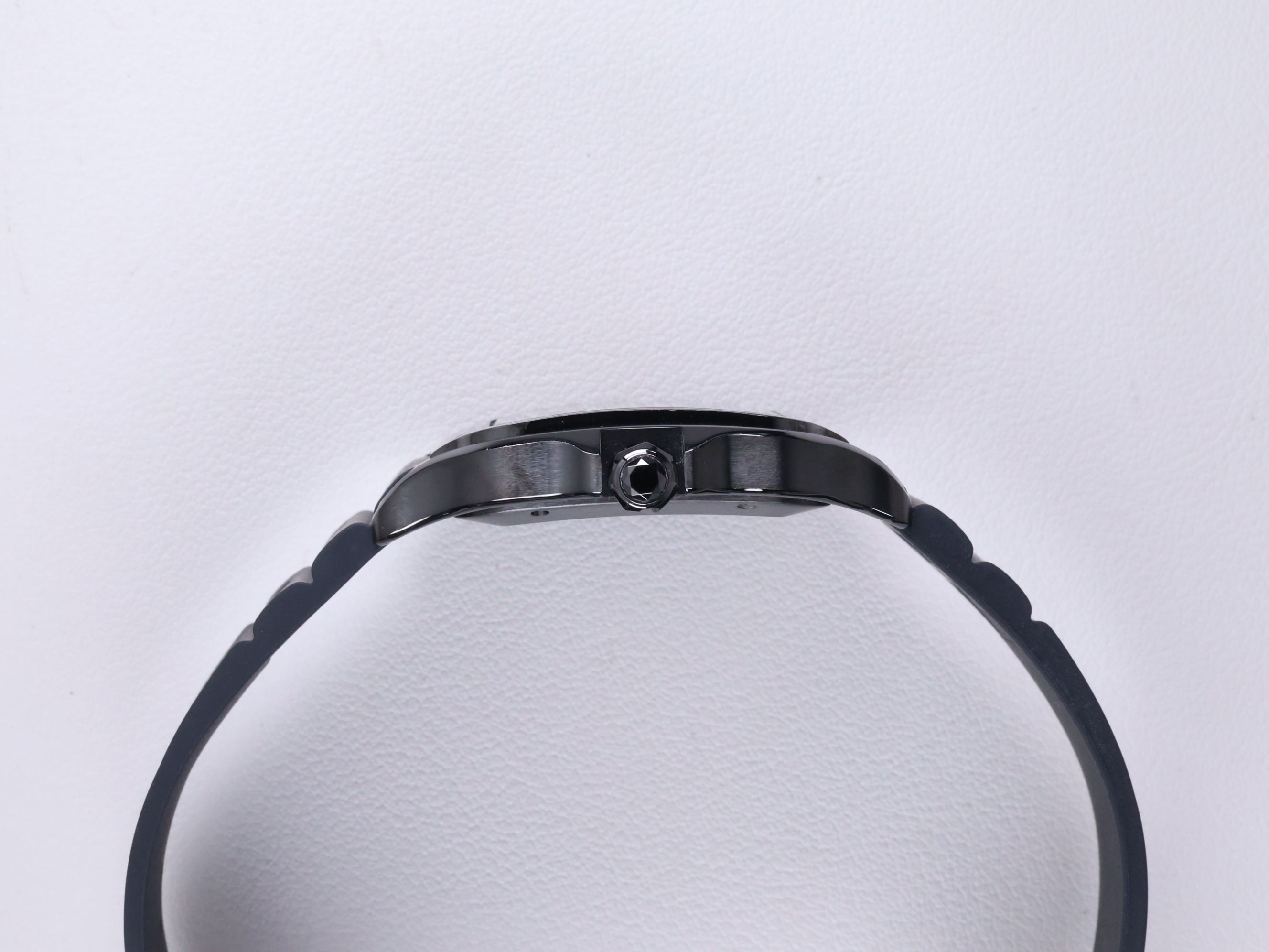 까르띠에 산토스 ADLC LM WSSA0039 중고 2024년식 측면(크라운)