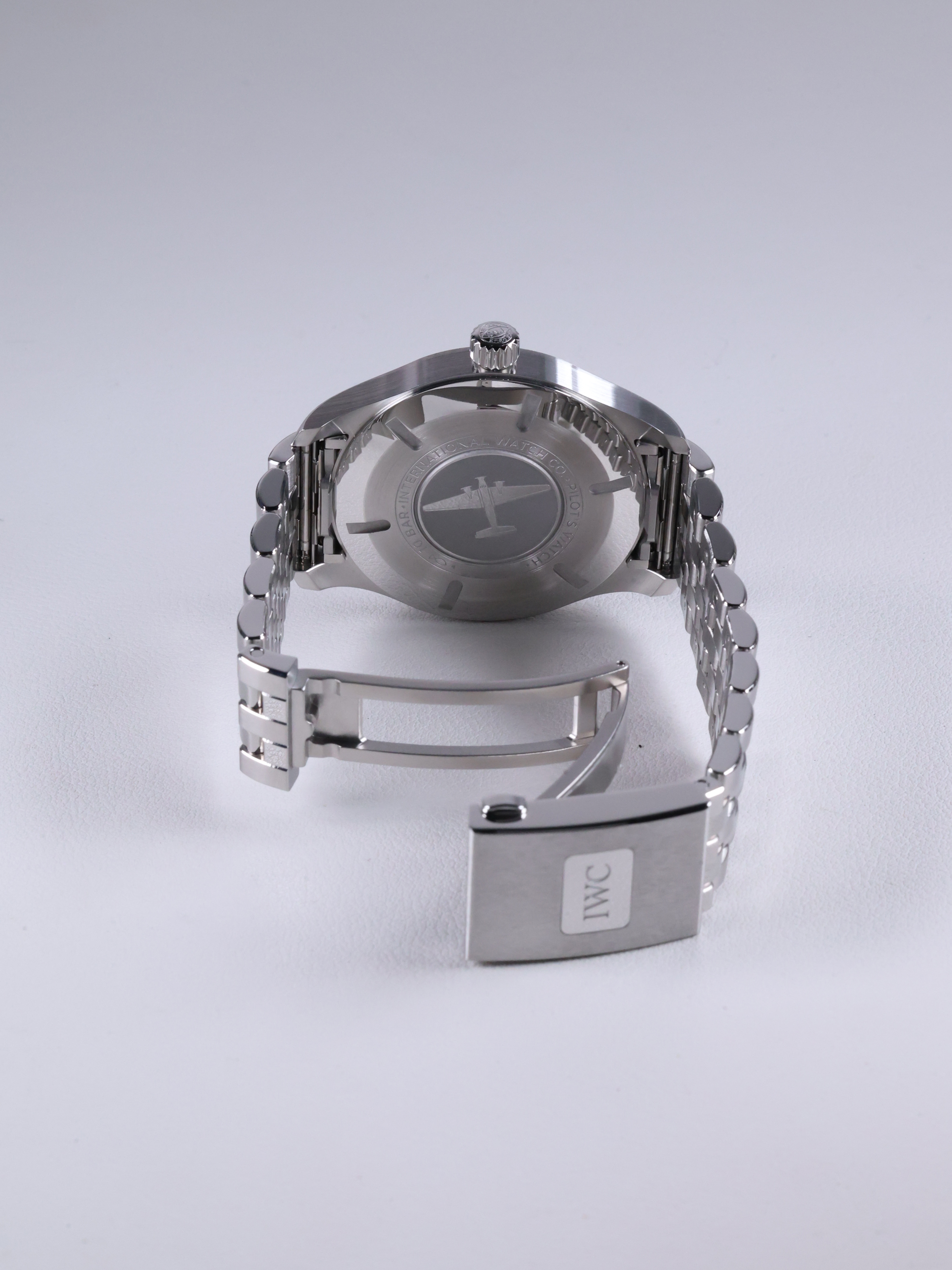 IWC 파일럿 워치 마트 20 IW328202 중고 2026년식 후면(전체)