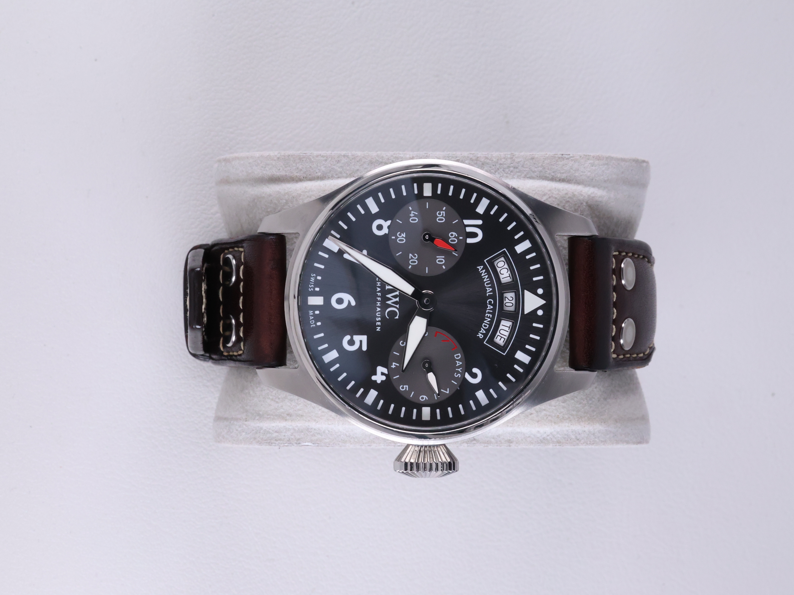 IWC 빅 파일럿 워치 애뉴얼 캘린더 스핏파이어 IW502702 중고 2020년식