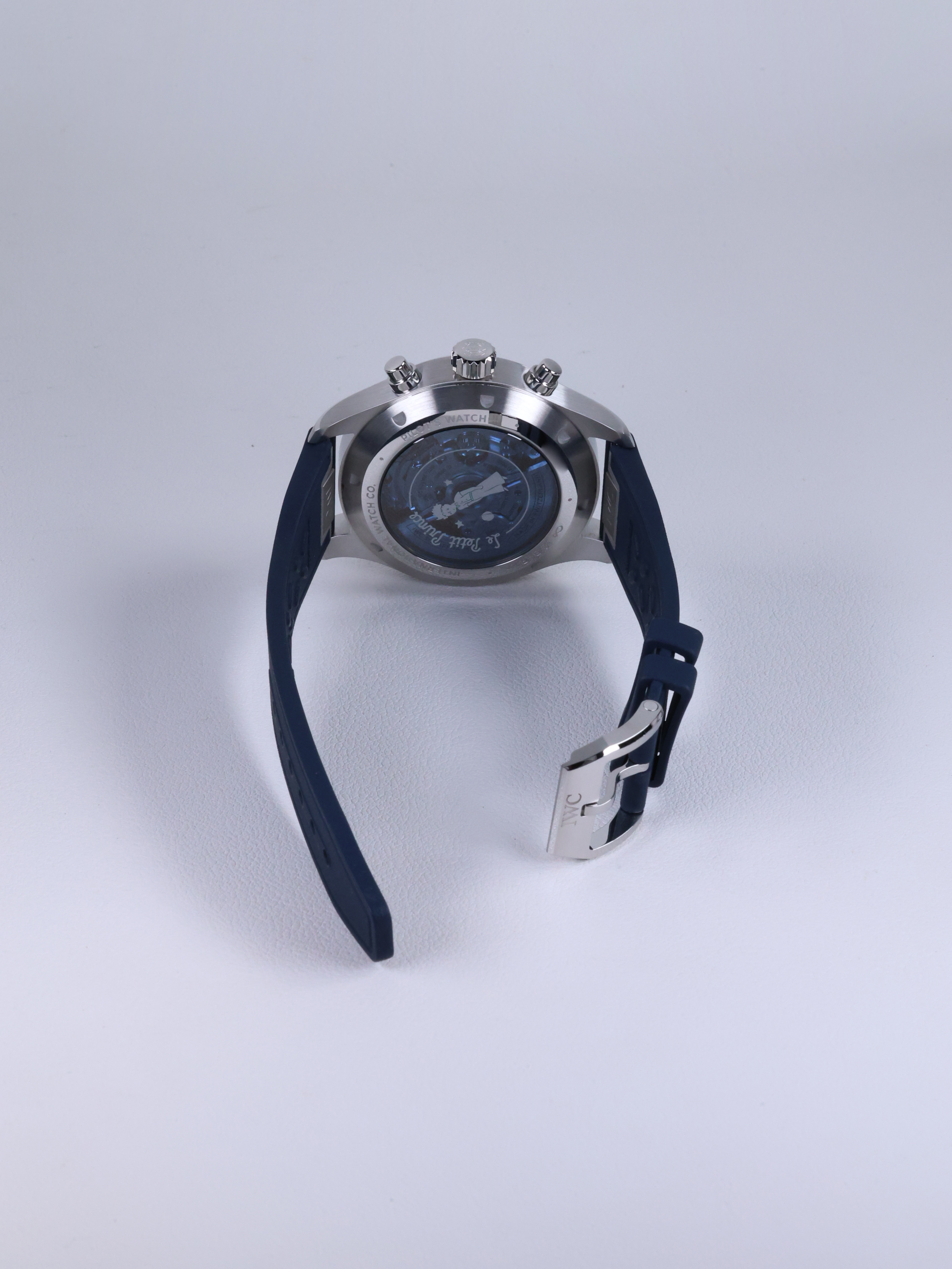 IWC 파일럿 워치 크로노그래프 어린 왕자 IW378011 미착용 2026년식 후면(전체)