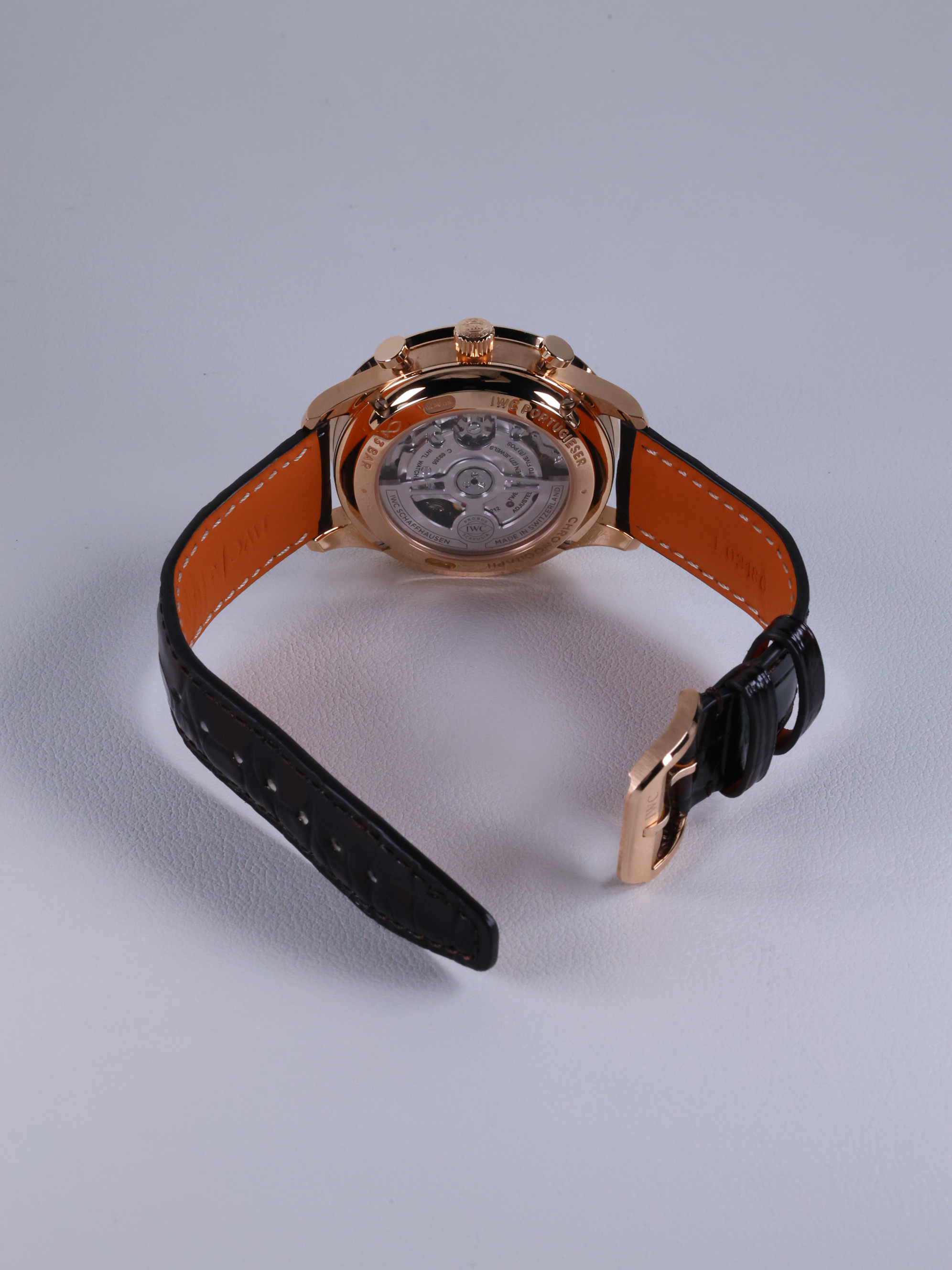 IWC 포르투기저 크로노그래프 IW371611 중고 후면(전체)