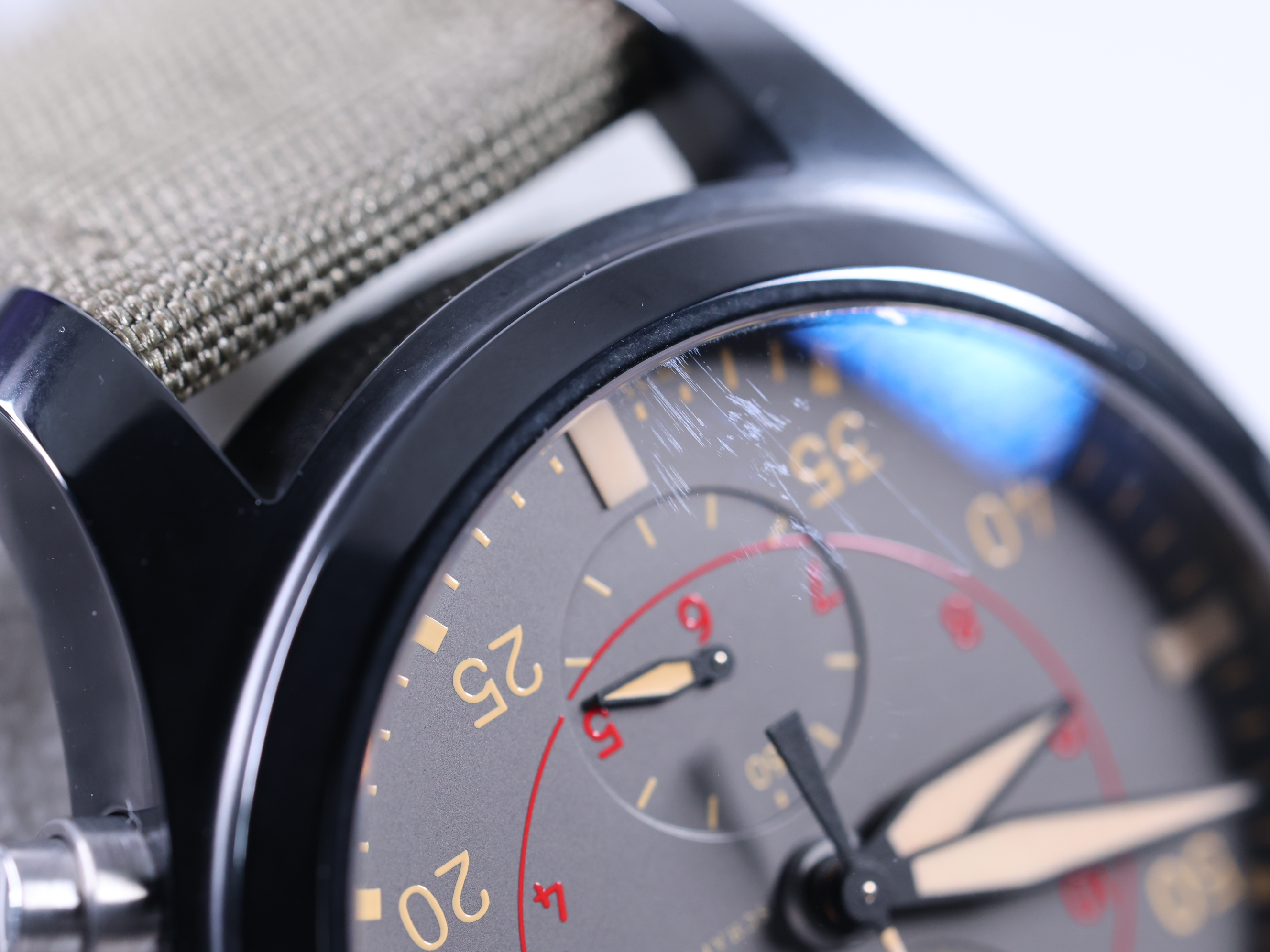 IWC 파일럿 워치 탑건 크로노그래프 미라마 IW388002 중고 2015년식 추가5