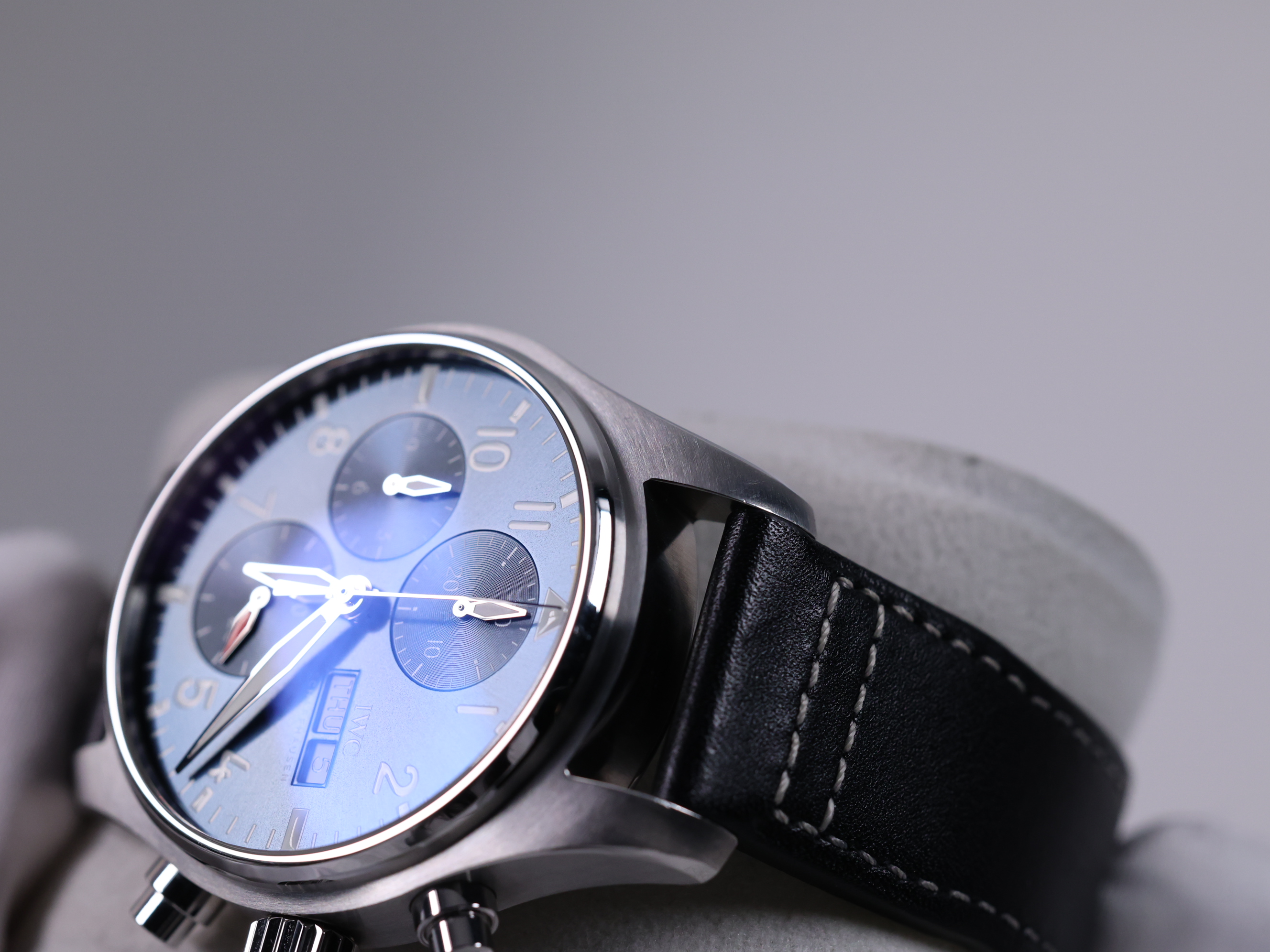 IWC 파이럿 워치 크로노그래프 41 IW388101 중고 2022년식 추가5