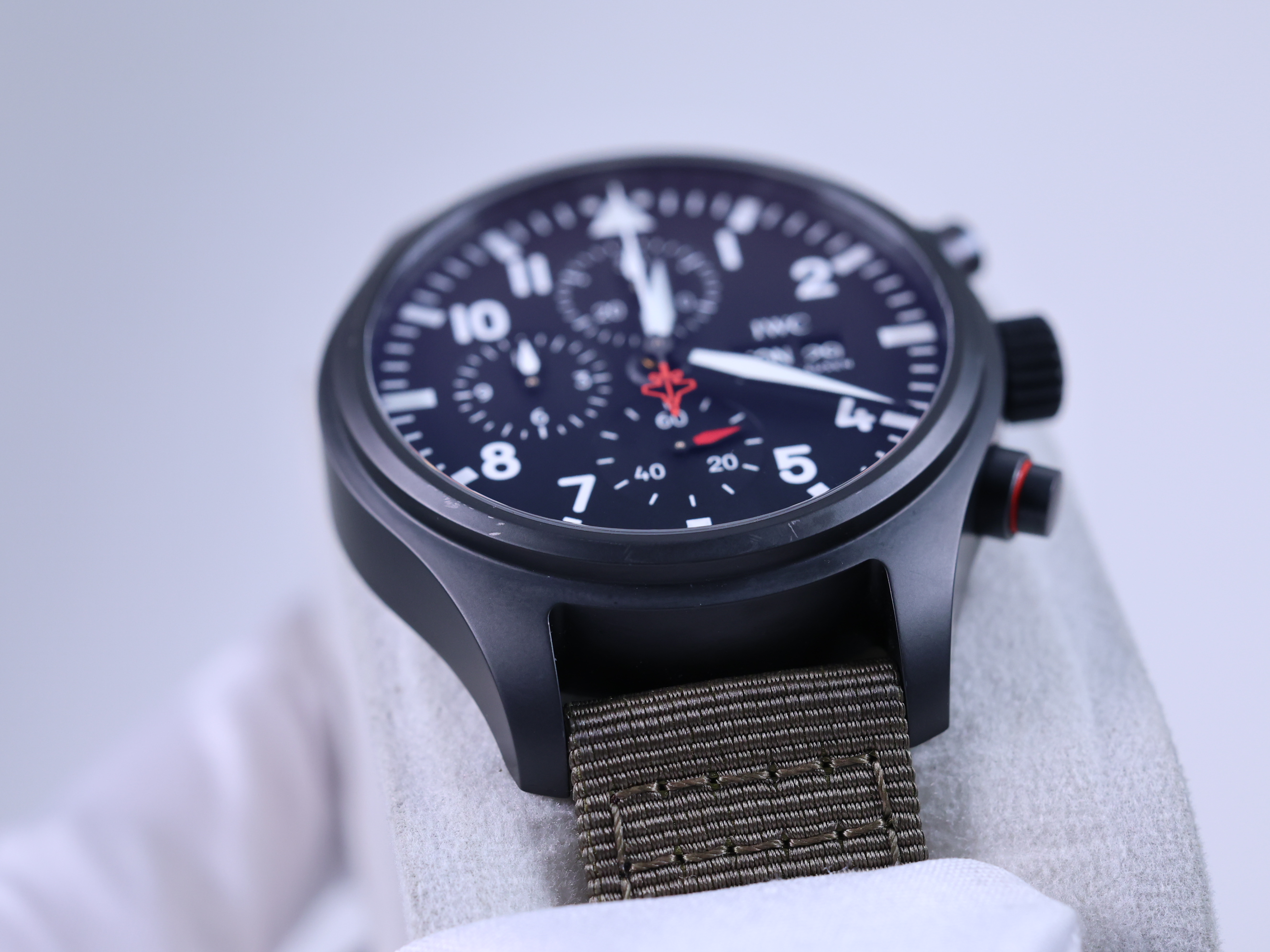 IWC 파일럿 워치 크로노그래프 탑건 'SFTI' 에디션 IW389104 중고 2022년식 추가6