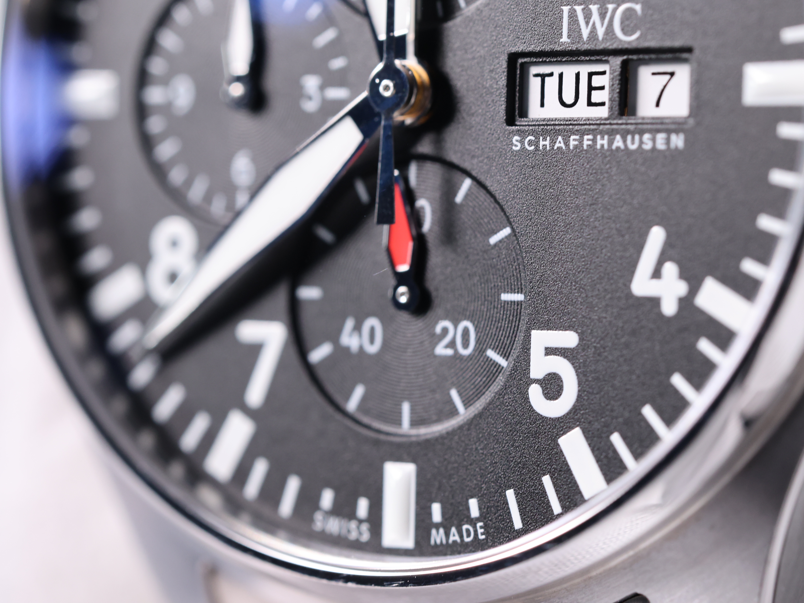 IWC 파일럿 워치 크로노그래프 IW378002 중고 2022년식 추가6