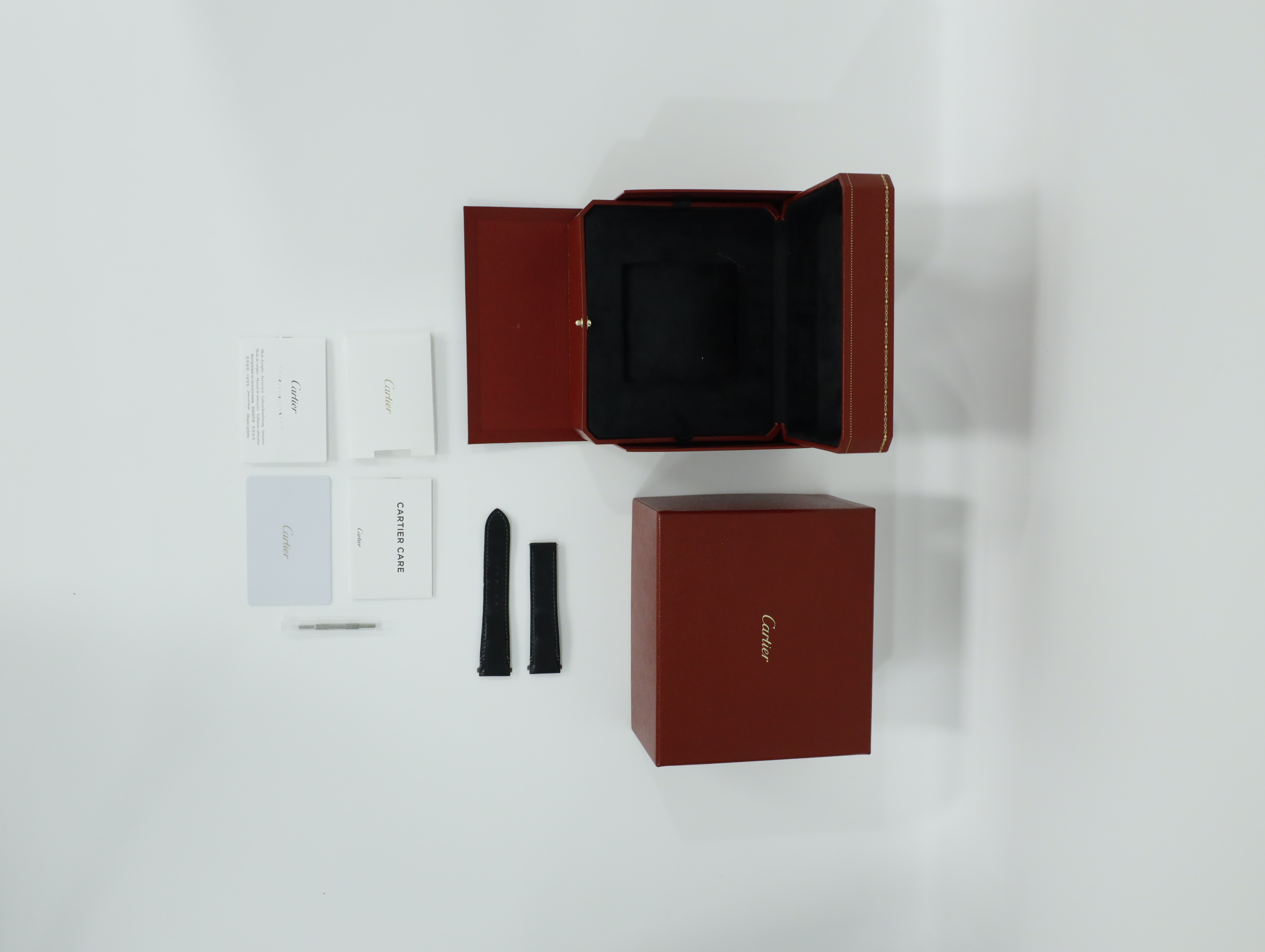 까르띠에 산토스 ADLC LM WSSA0039 중고 2024년식 풀패키지샷